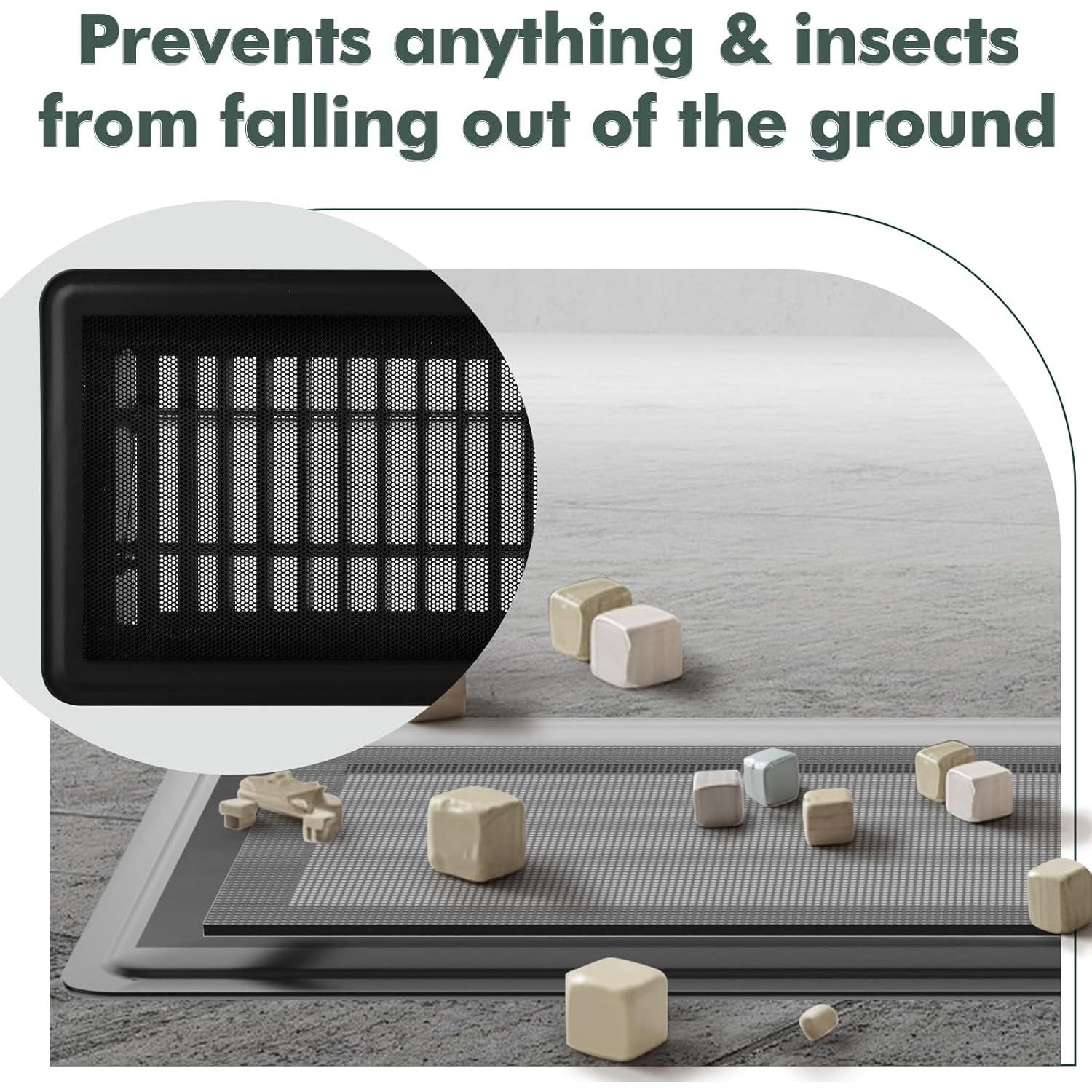 Cubiertas de Ventilación Magnéticas ACNOYEL 4"x10" - Paquete de 3