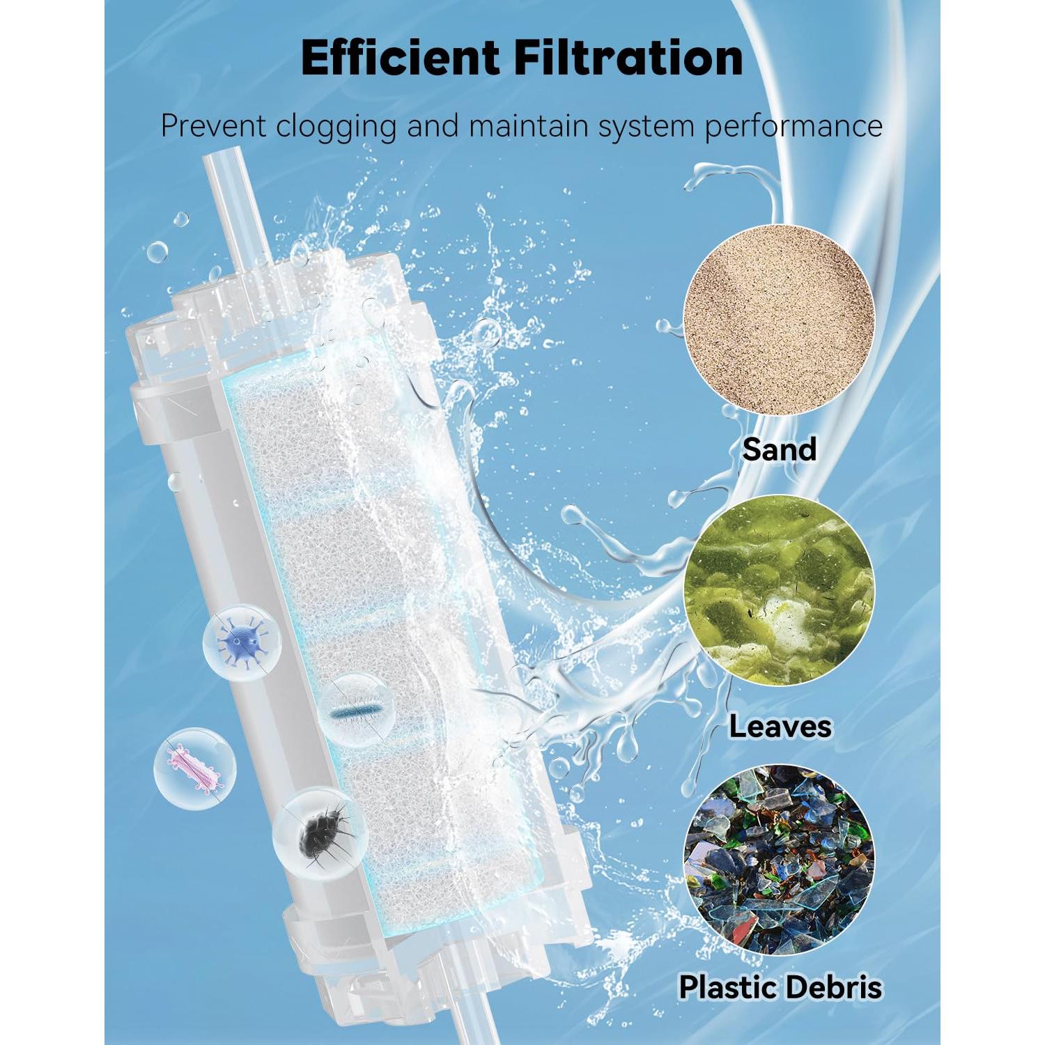 Kit de Nebulización Pawfly 50 pies con 15 Boquillas de Latón