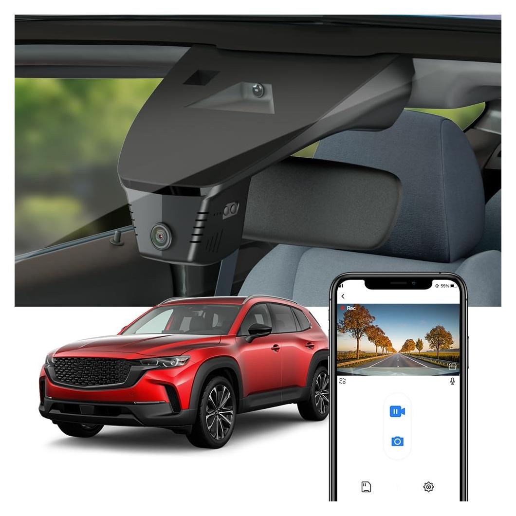 Cámara de Salpicadero Fitcamx 4K para Mazda CX-50 2025