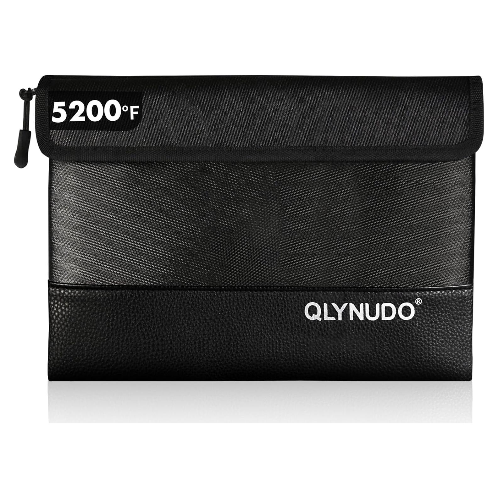 Bolsa Ignífuga QLYNUDO para Documentos 27.94x19.56 cm