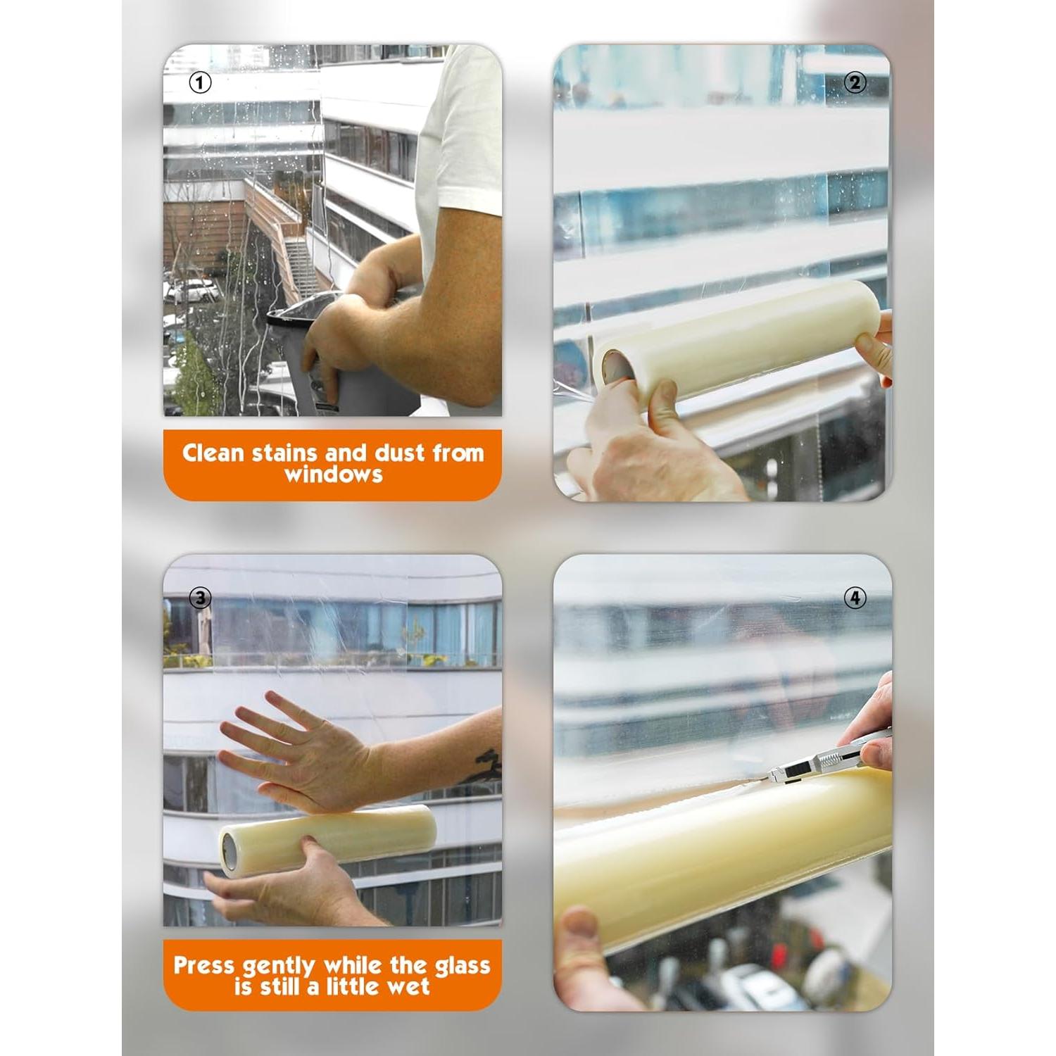 Película Protectora Autoadhesiva ROLLINGDOG 27 cm x 30.48 m