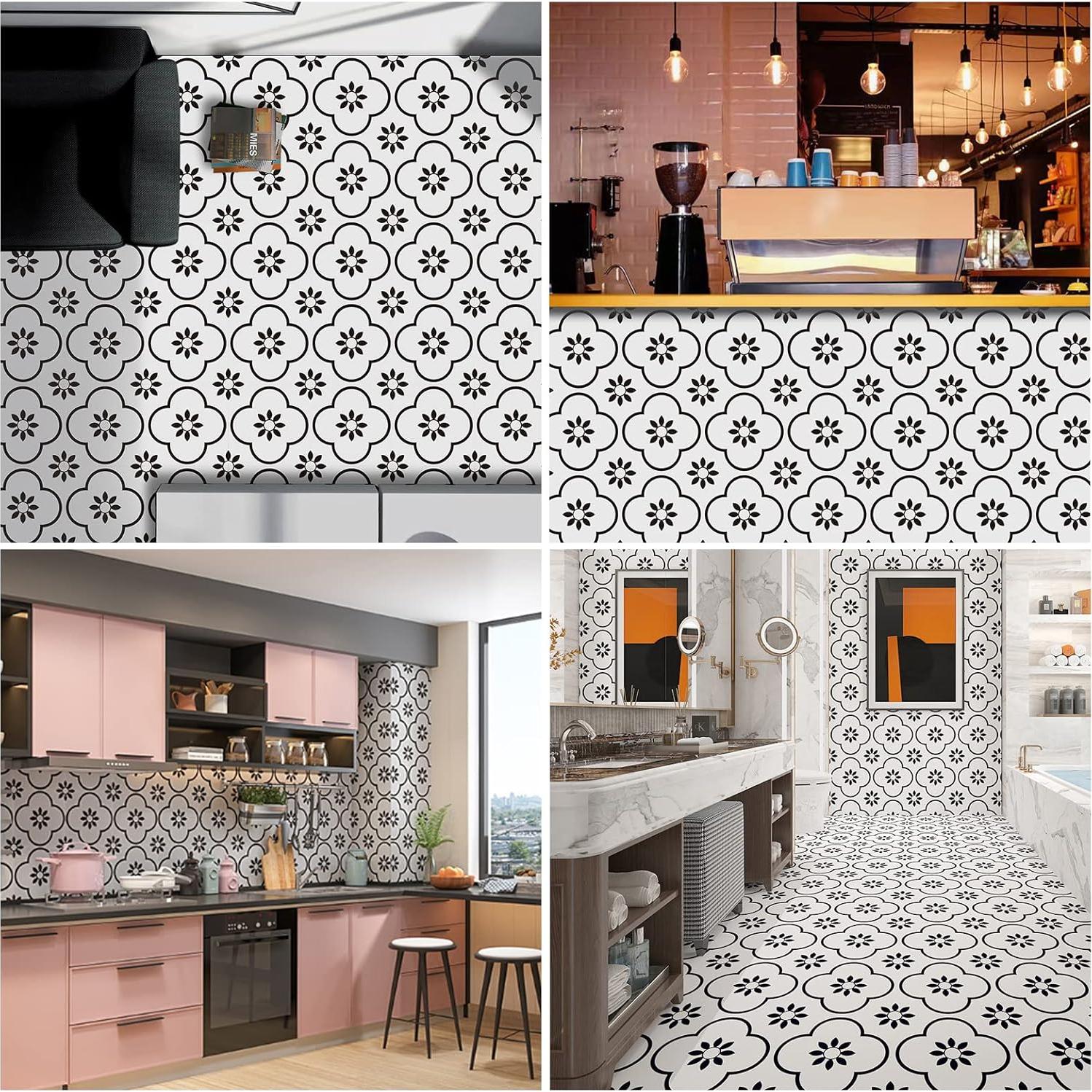 Pegatinas de Azulejos Autoadhesivas Loriyboe 15x15cm 12 PCS