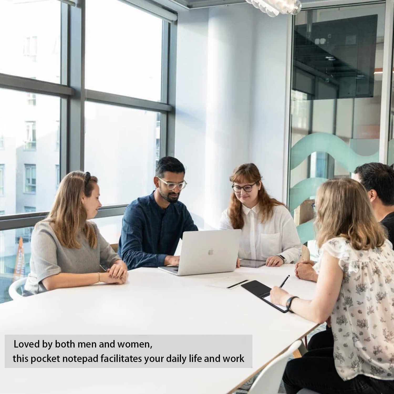 Conjunto de Bloc de Notas de Bolsillo Xhwykzz 7 Piezas Negro