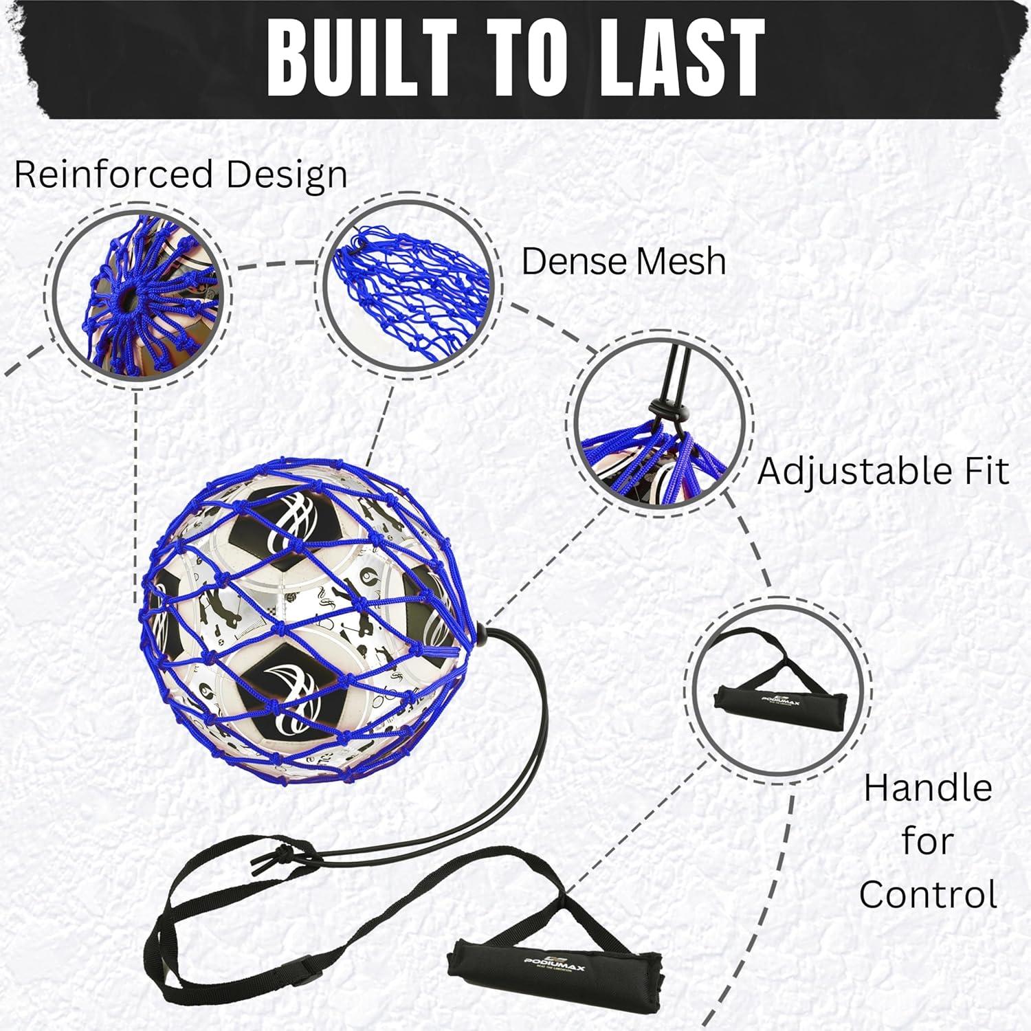 Entrenador de Patada de Fútbol PodiuMax con Manija Ajustable