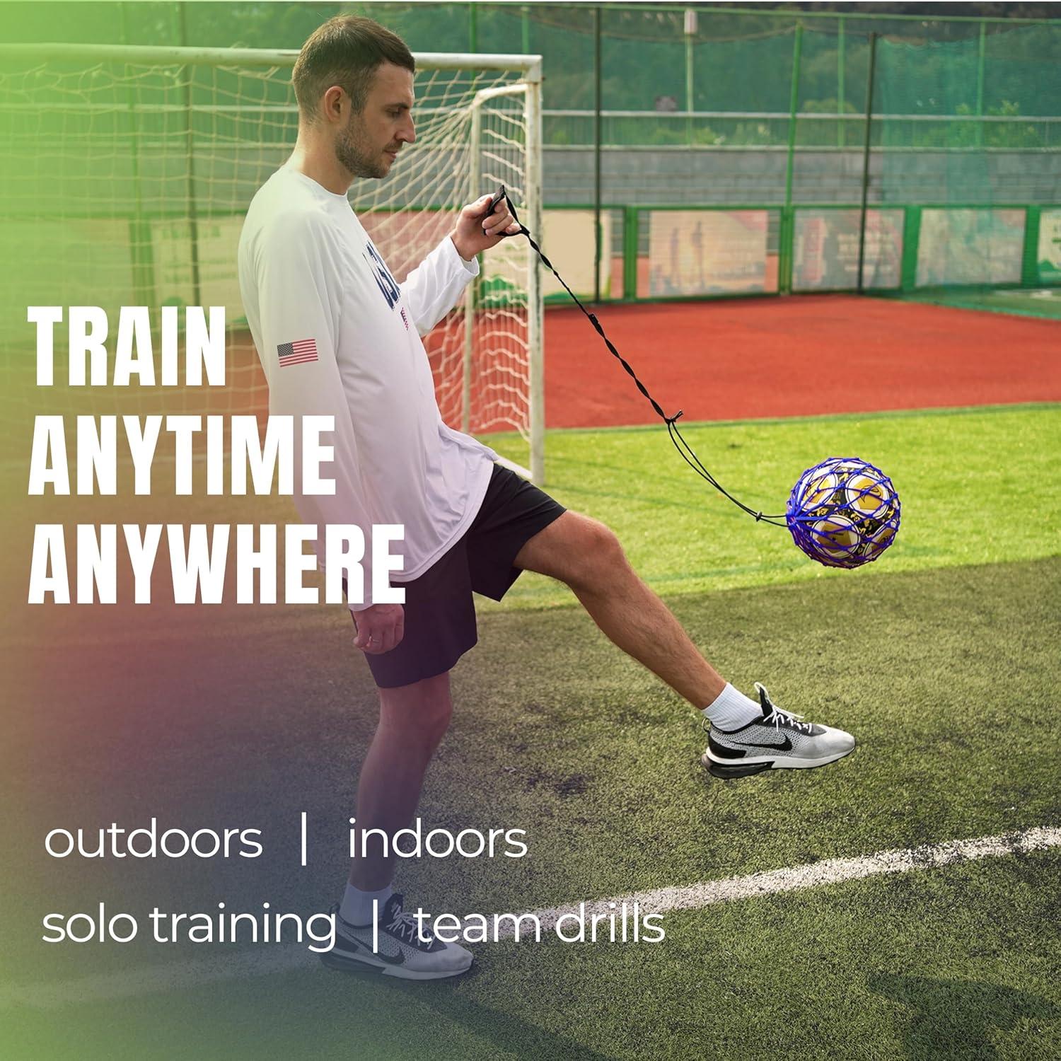 Entrenador de Patada de Fútbol PodiuMax con Manija Ajustable