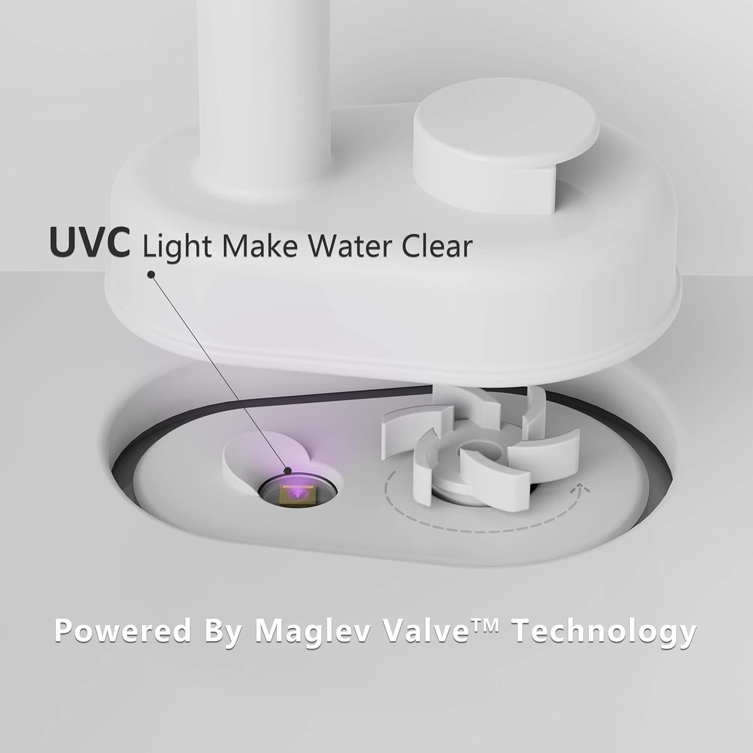 Fuente de Agua Inalámbrica para Gatos PET LAYSON 3.6L Negra