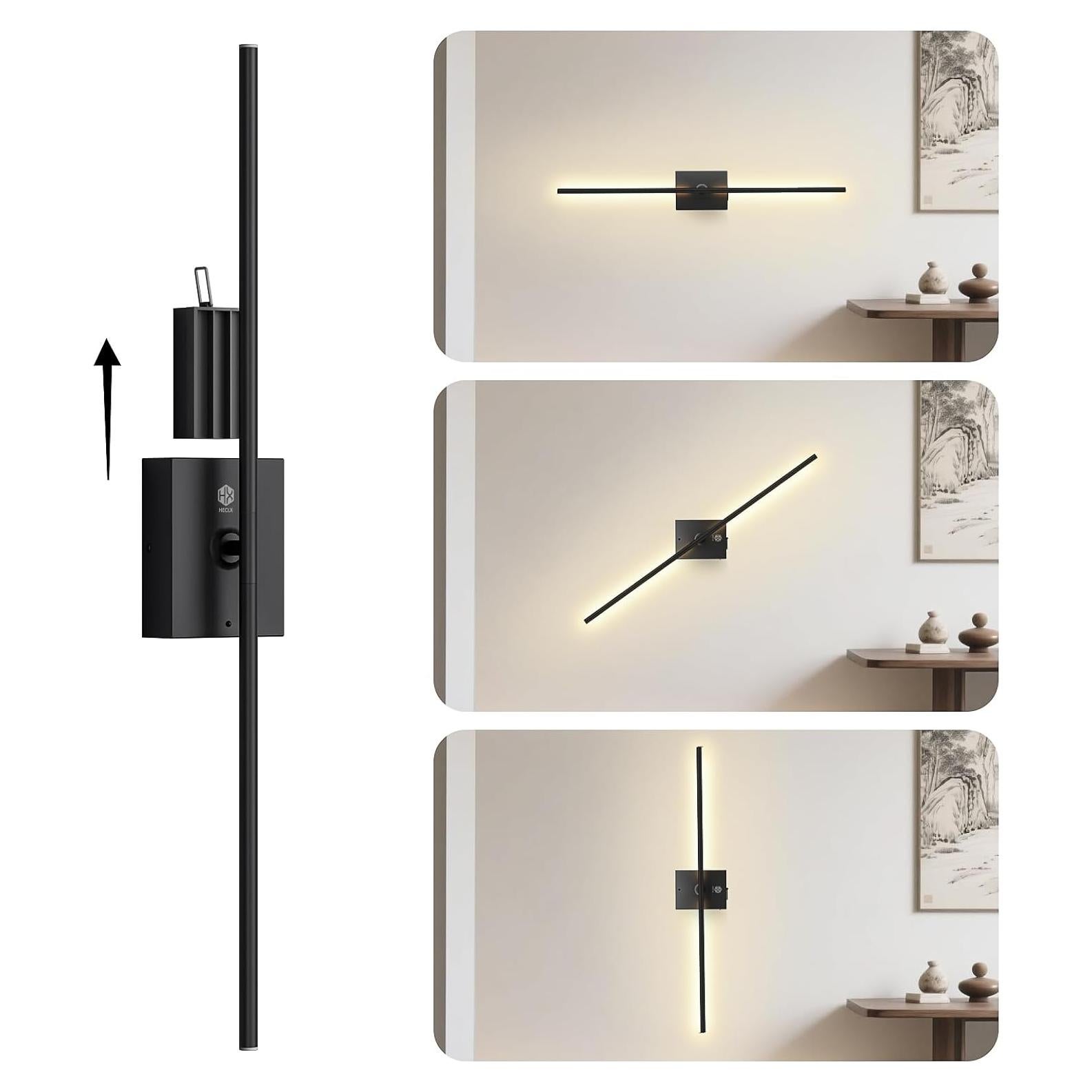 Aplique de Pared Inalámbrico HX HECLX 76.2cm Recargable