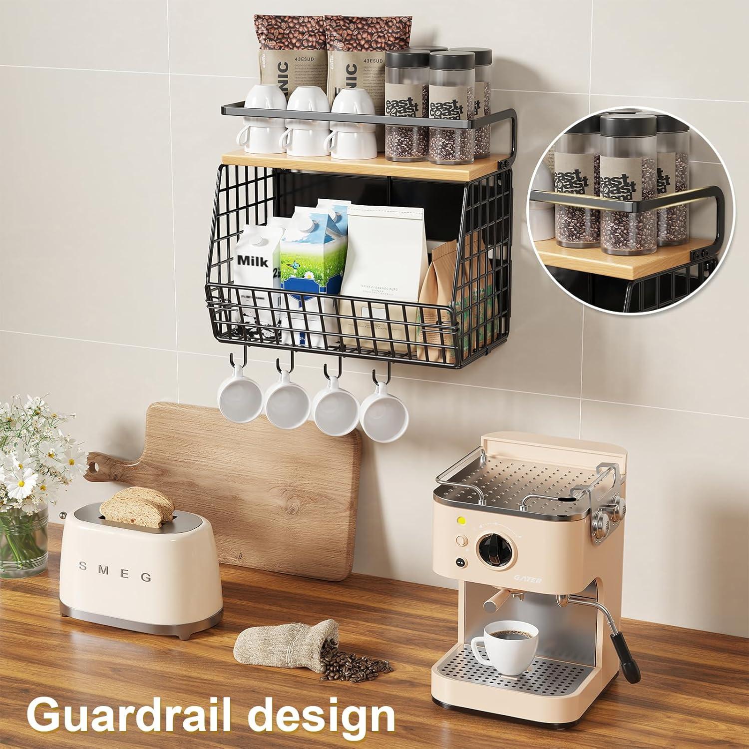 Estante Magnético WBKATN Pequeño con Tapa de Madera 13.61kg