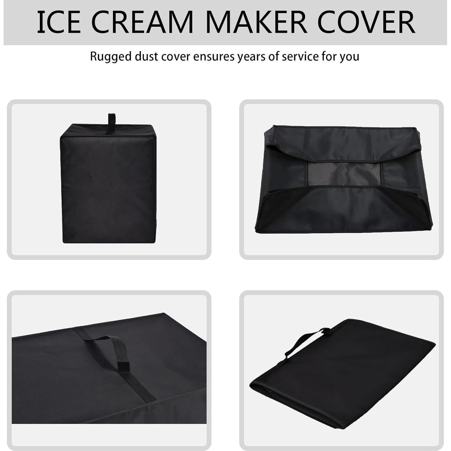 Cubierta para máquina de helados CouldyCasi NC701 Negra