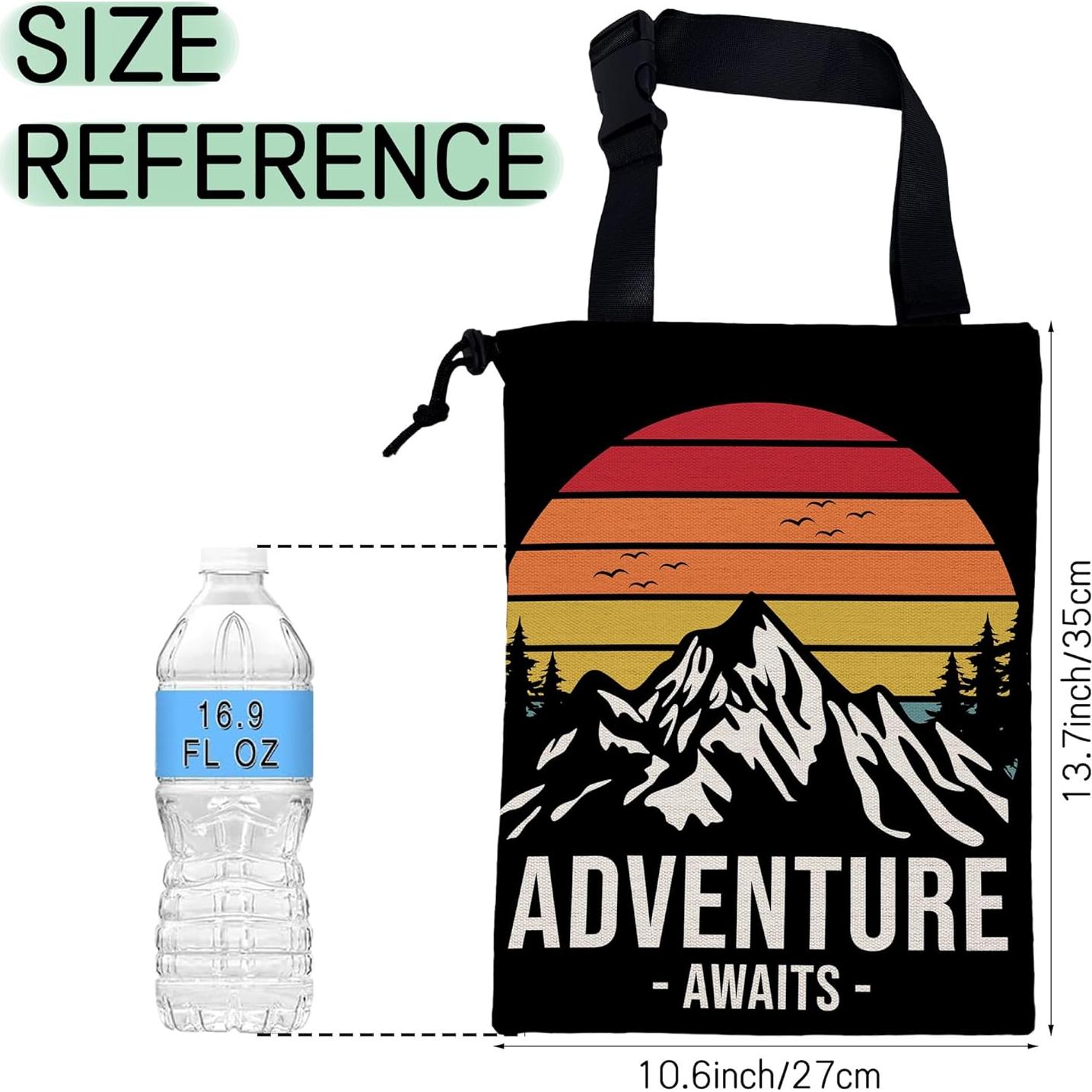 Bolsa de Basura para Coche NHNXHWIA Aventura Montaña Impermeable