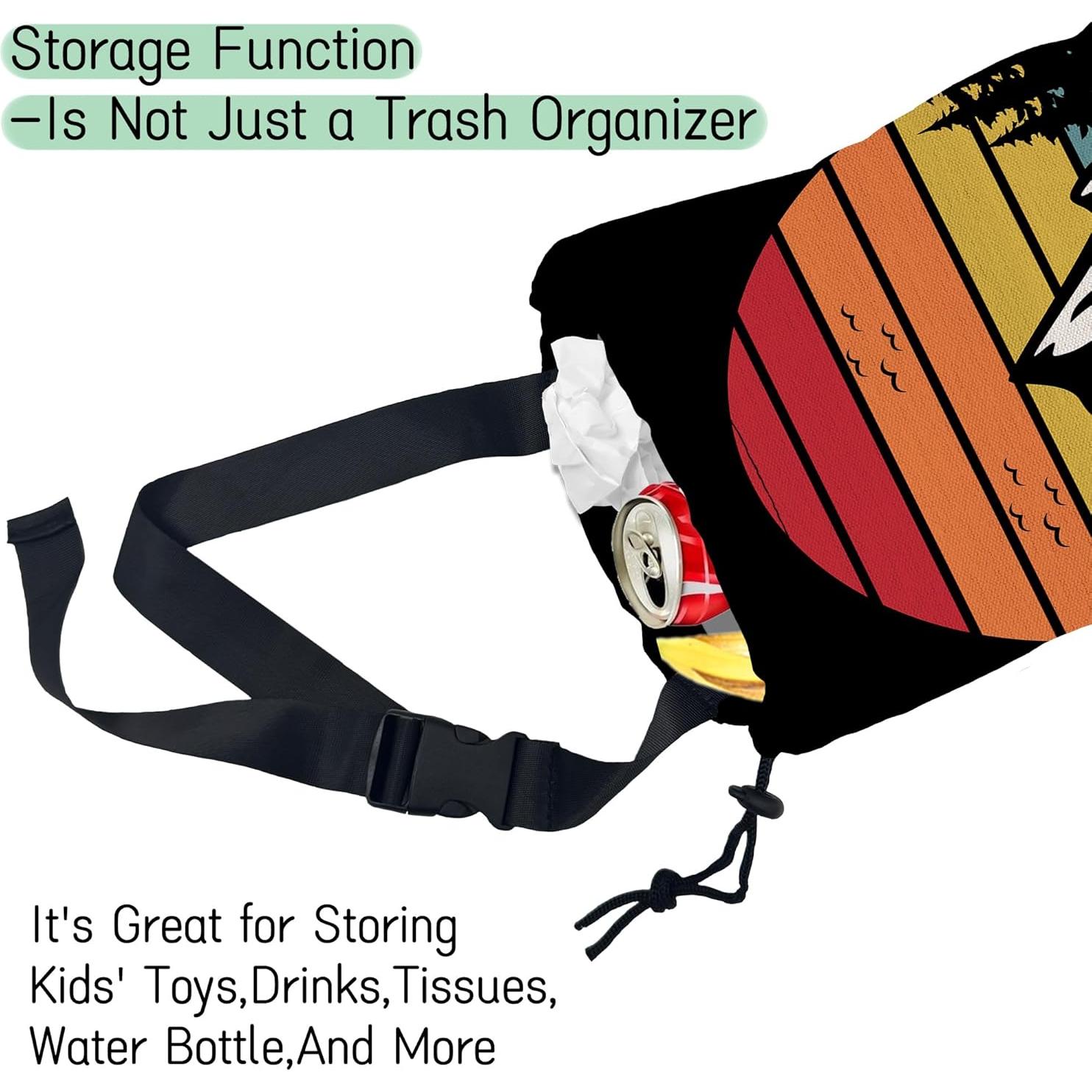 Bolsa de Basura para Coche NHNXHWIA Aventura Montaña Impermeable