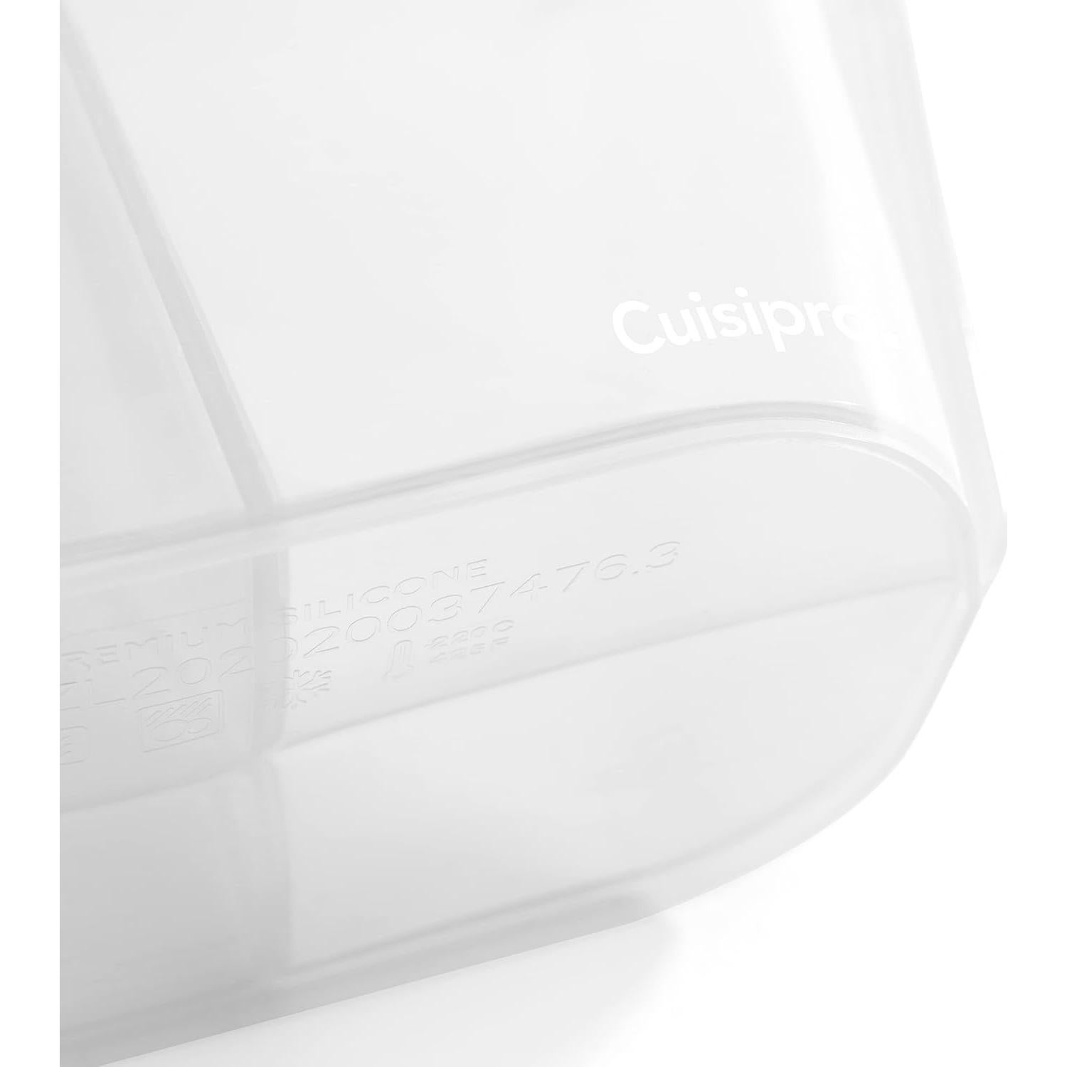 Bolsa de Silicona Reutilizable Cuisipro 1.24L con Divisor