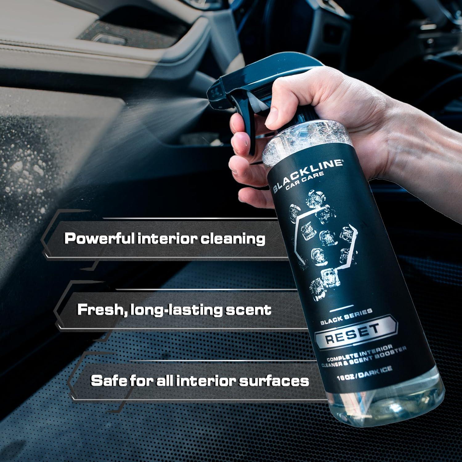 Limpiador Interior Blackline Reset 473ml pH-Neutro Fragancia Premium