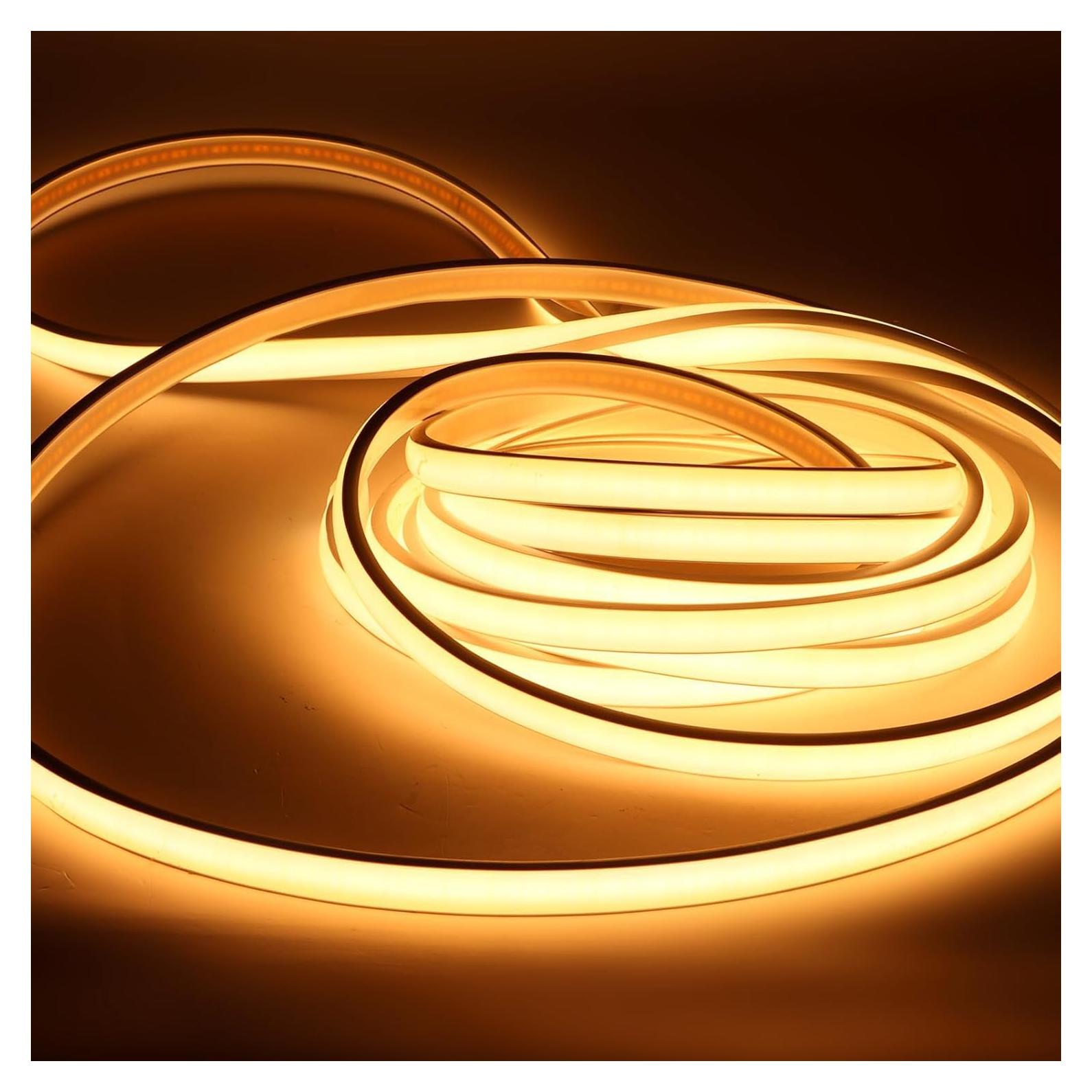 Tira LED 1M IP67 3000K Blanco Cálido PCNingled