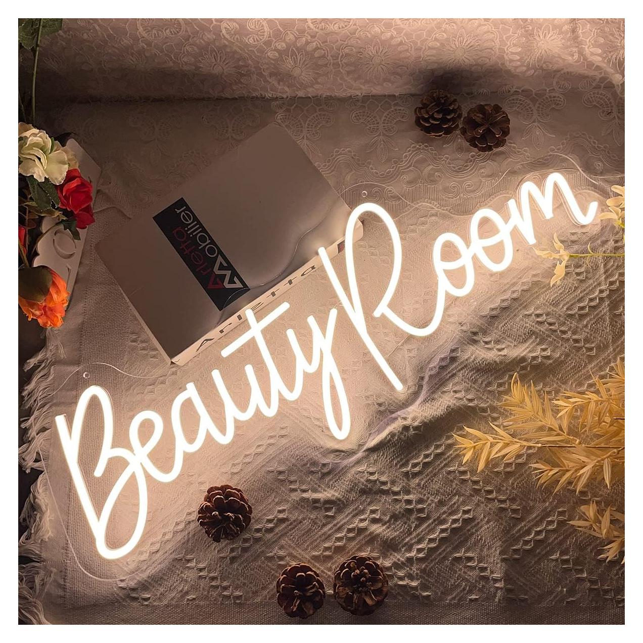 Cartel de Neón LED Sala de Belleza ZPLNOSIN 40x14.4cm