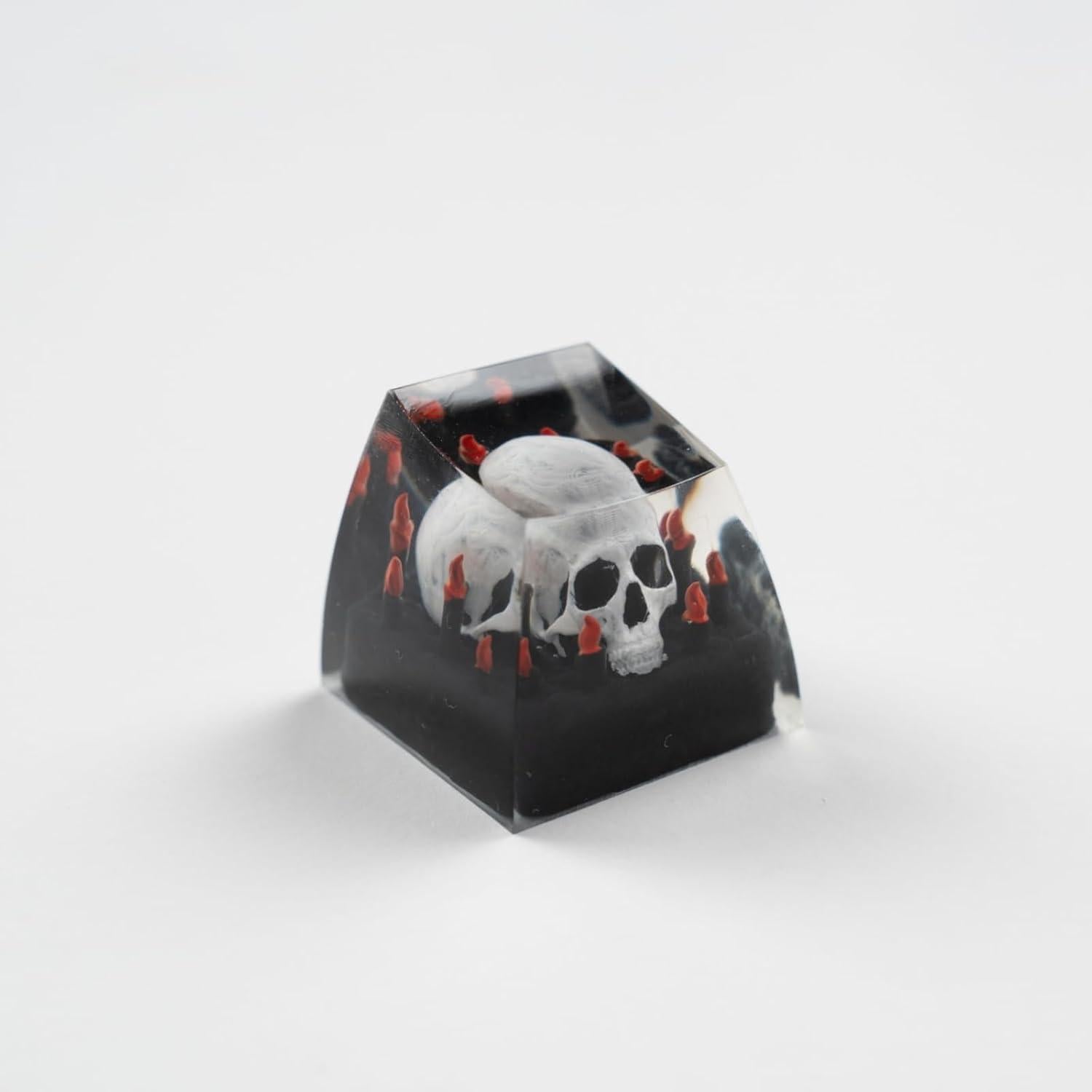 Tecla Artisan Calavera ULTRAEQUIP 1U Resina Hecha a Mano