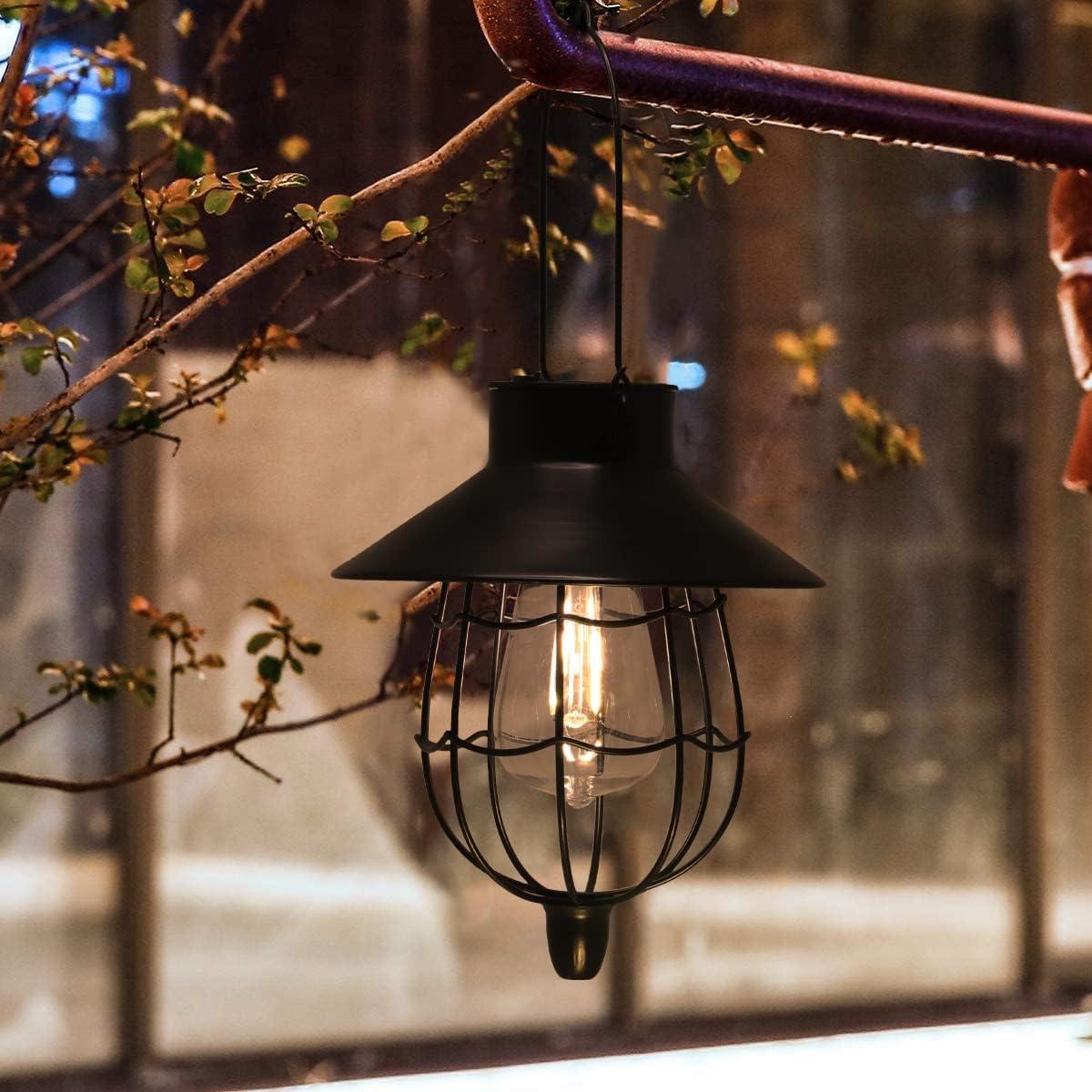 Linterna Solar Colgante YAKii 2 Paquete Metal Impermeable