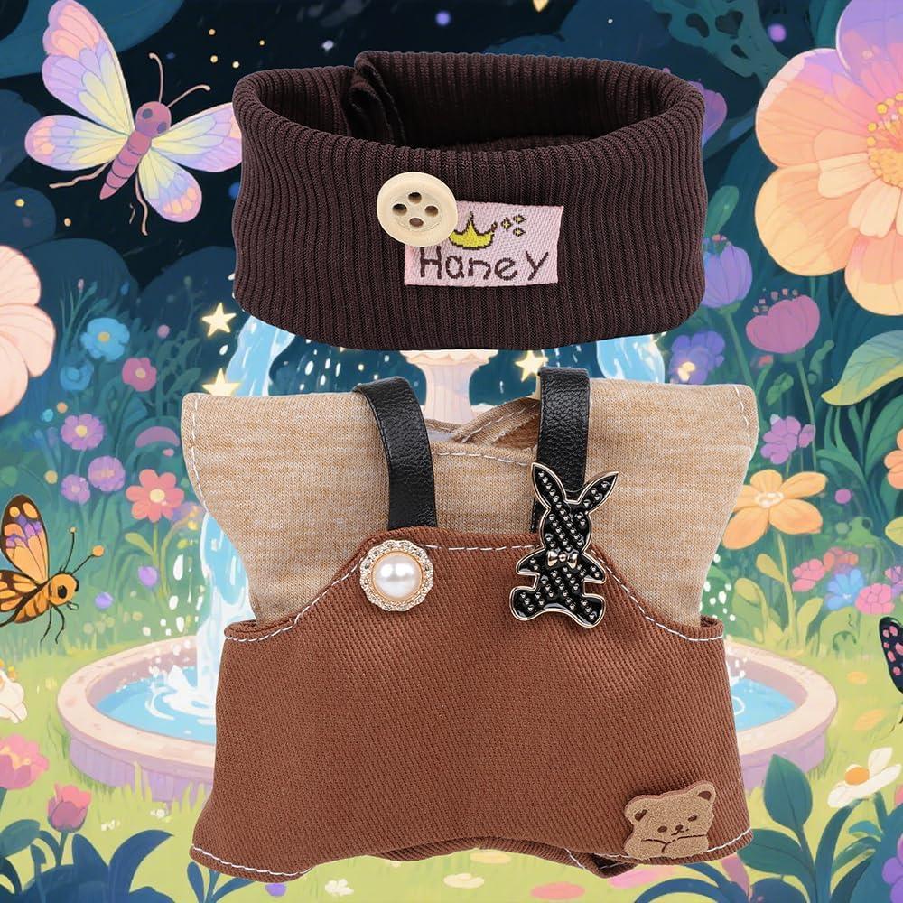 Conjunto de Ropa para Muñecas LABUBU 3 Piezas Estilo A