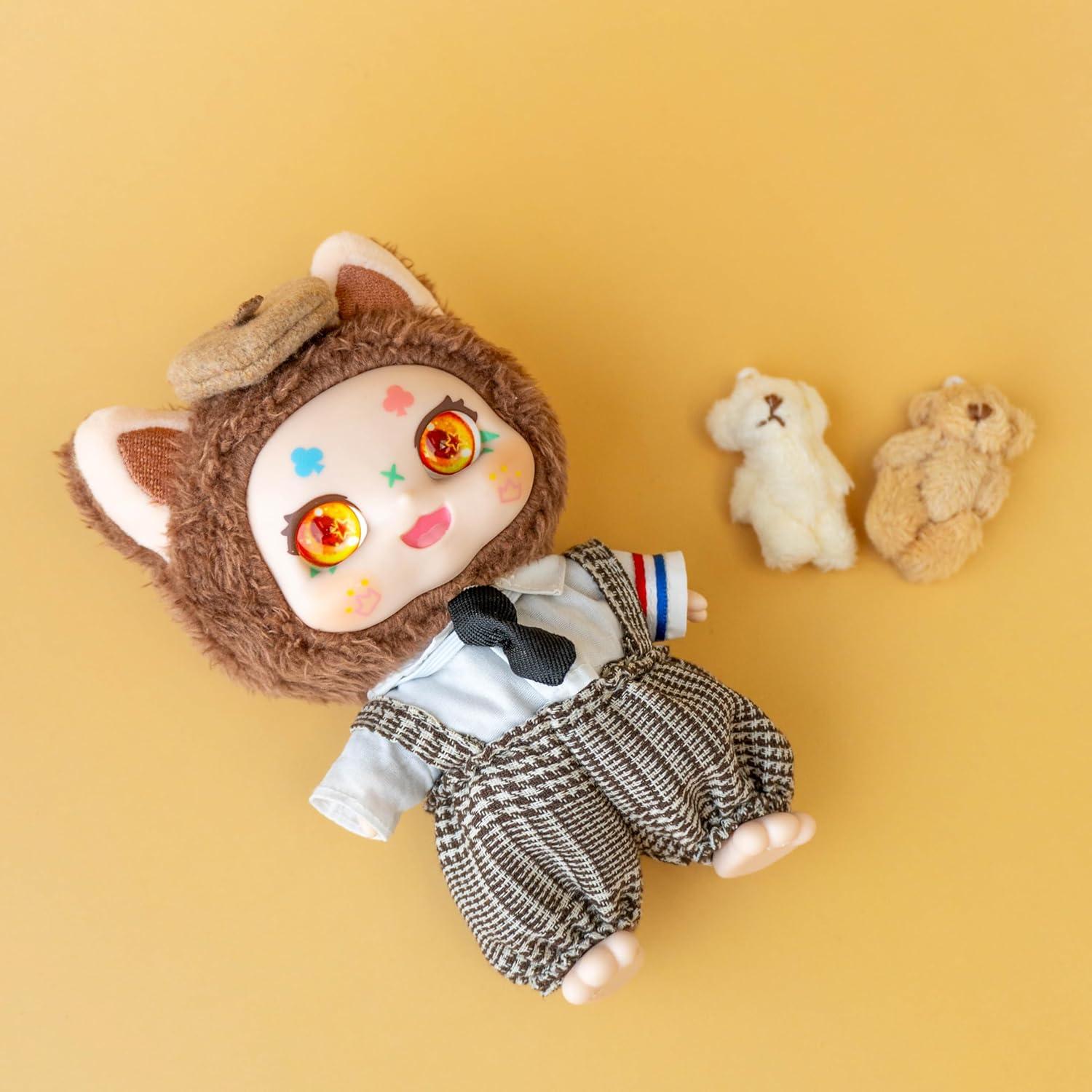 Conjunto de Ropa para Muñeca CALEMBOU 17 cm Kawaii