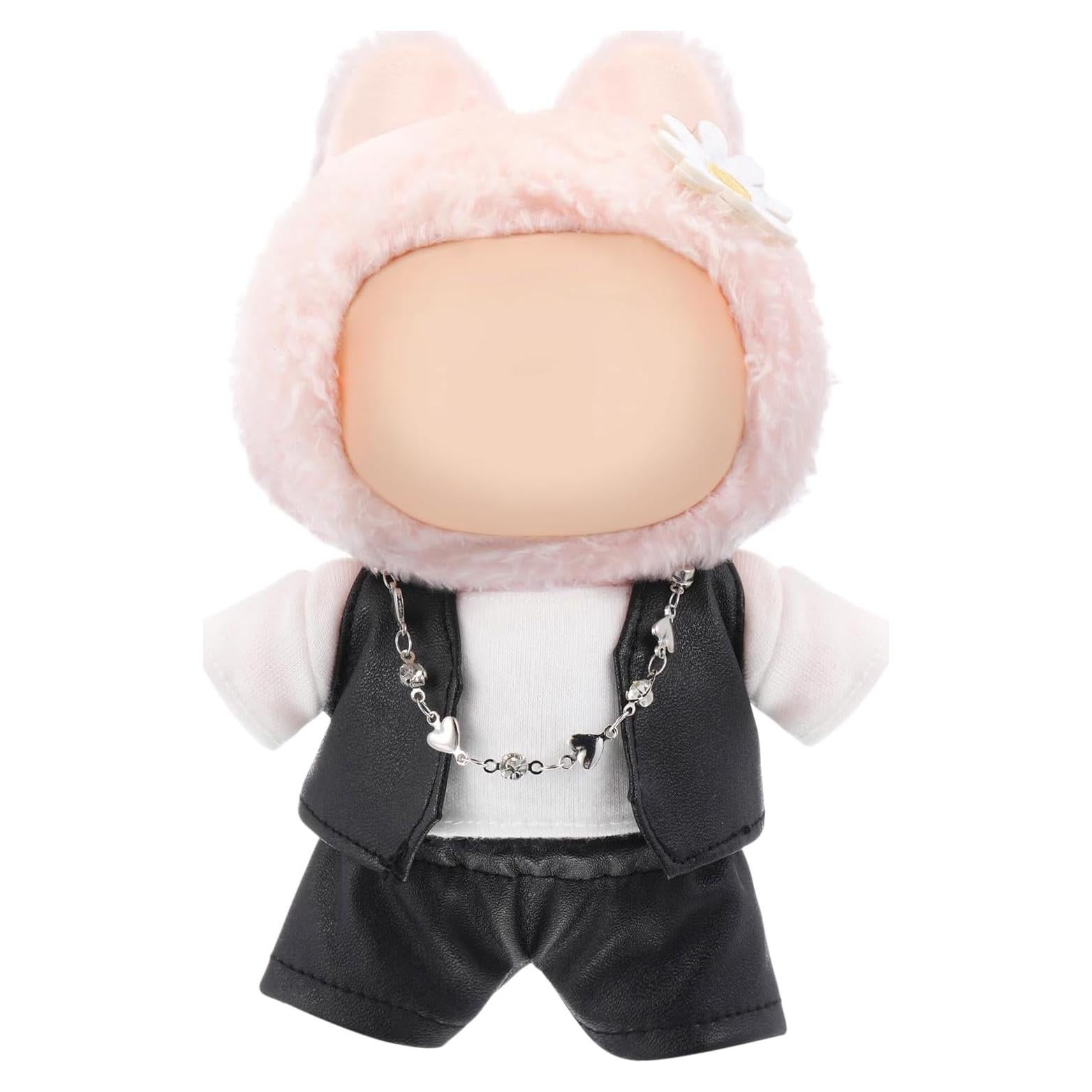 Conjunto de Ropa para Muñecas Hiboom 17 cm Camiseta y Chaleco