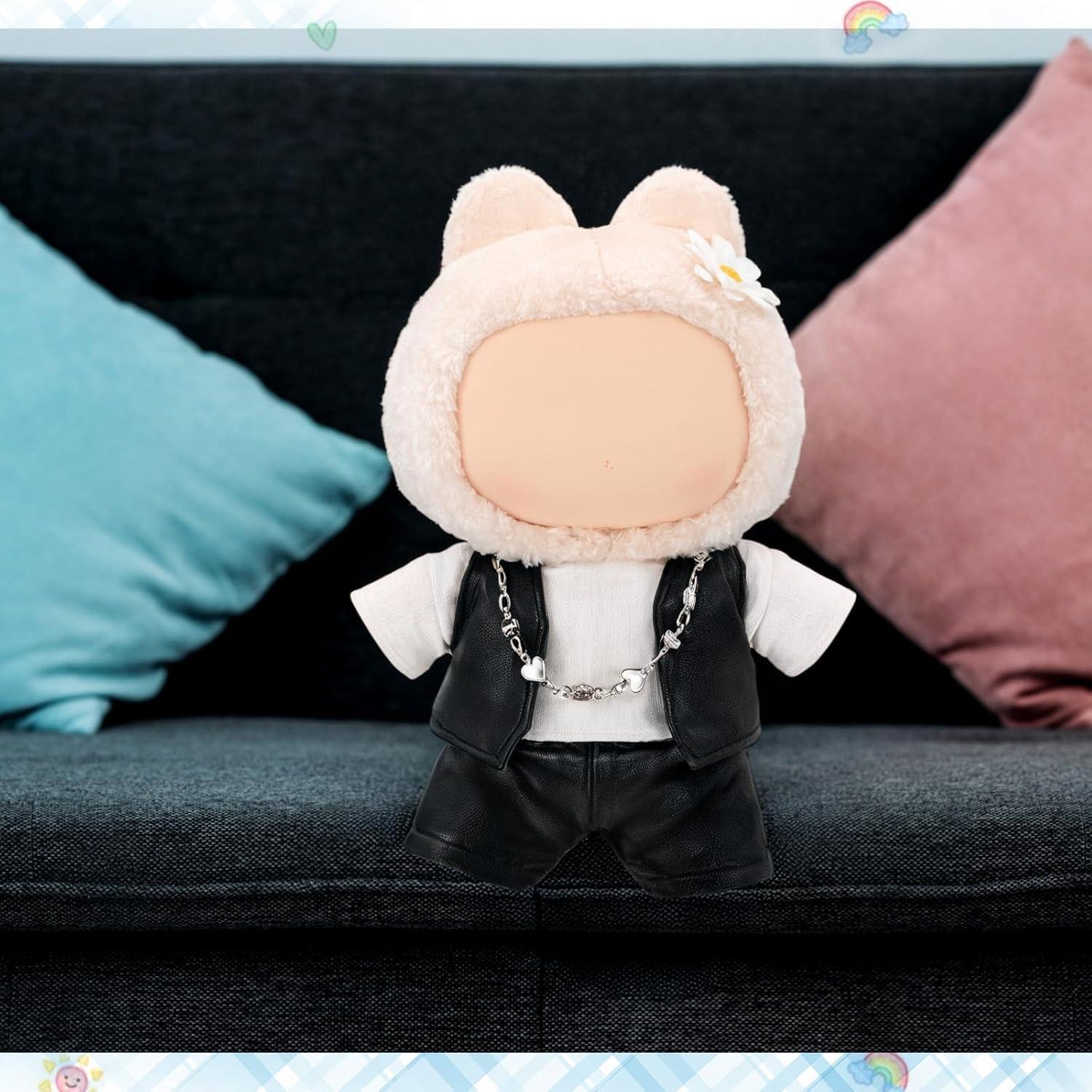 Conjunto de Ropa para Muñecas Hiboom 17 cm Camiseta y Chaleco