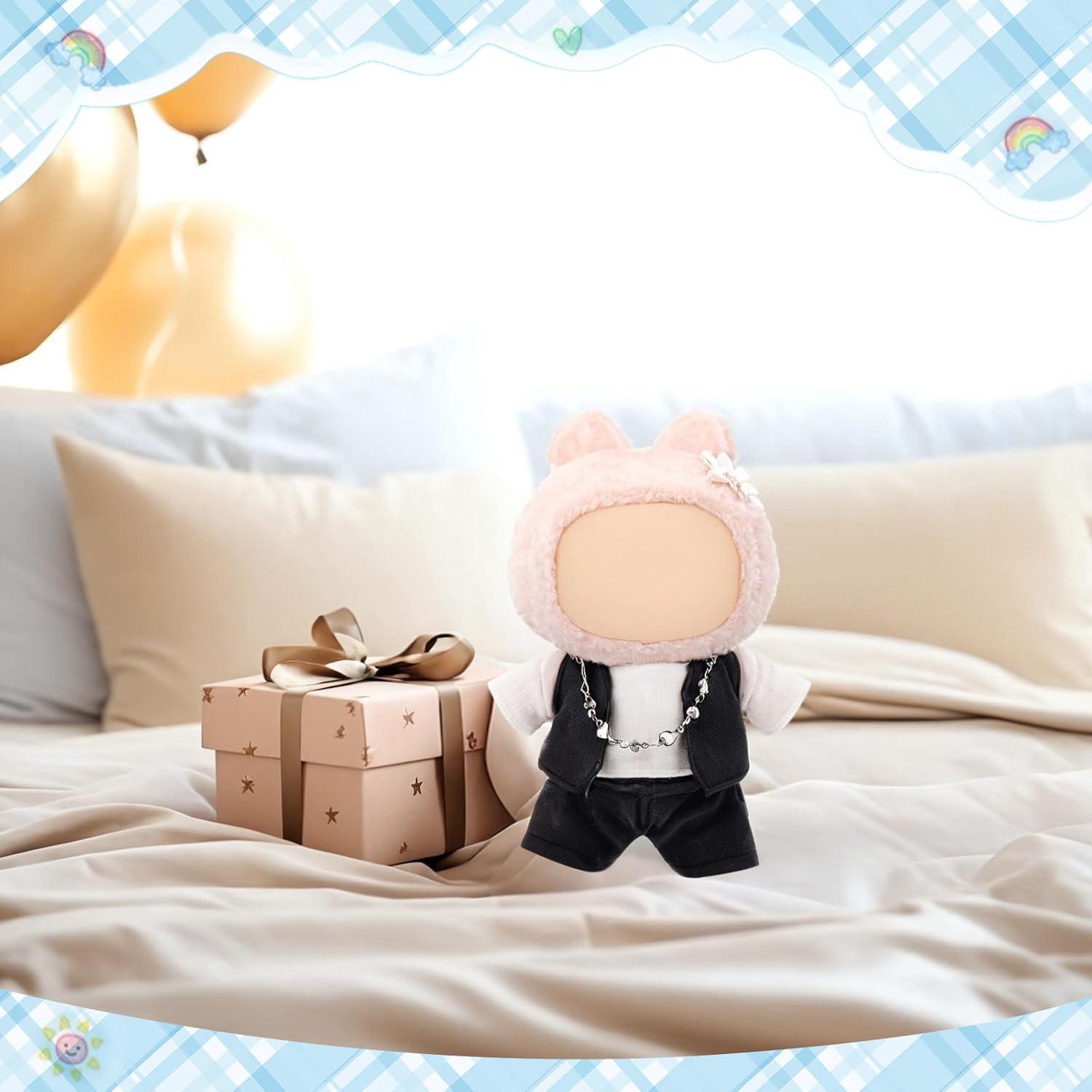 Conjunto de Ropa para Muñecas Hiboom 17 cm Camiseta y Chaleco