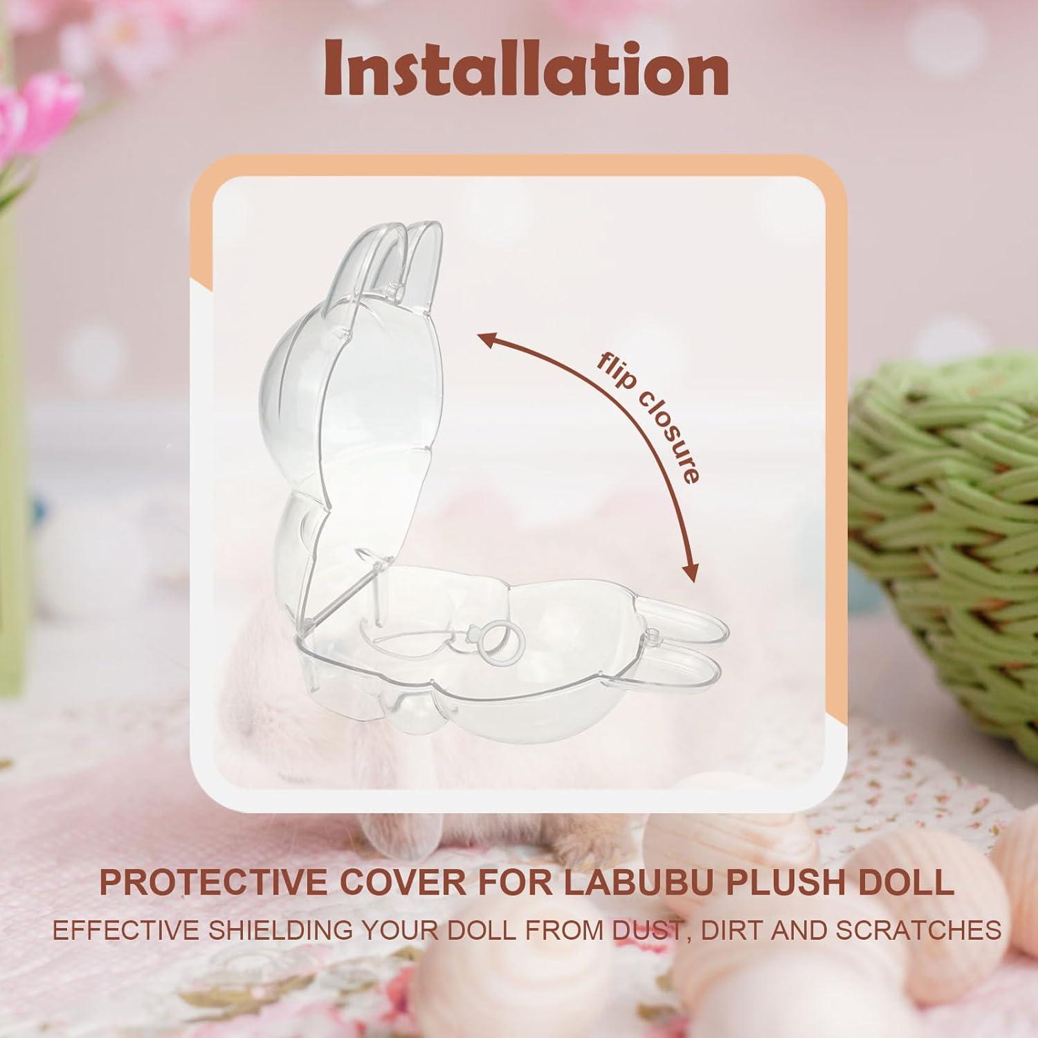 Caja Protectora Transparente Gormenland para Figuras Mini 2PCS