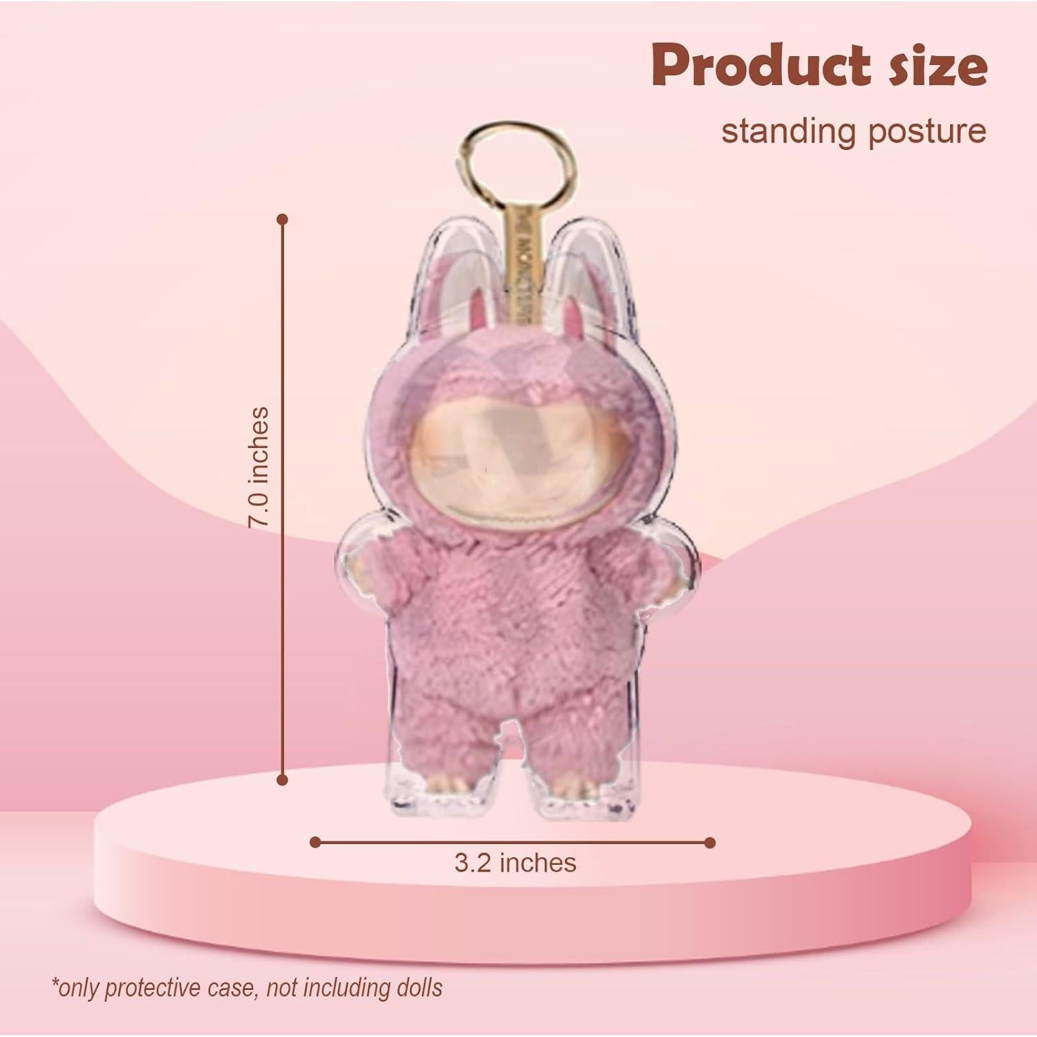 Caja Protectora Transparente Gormenland para Figuras Mini 2PCS