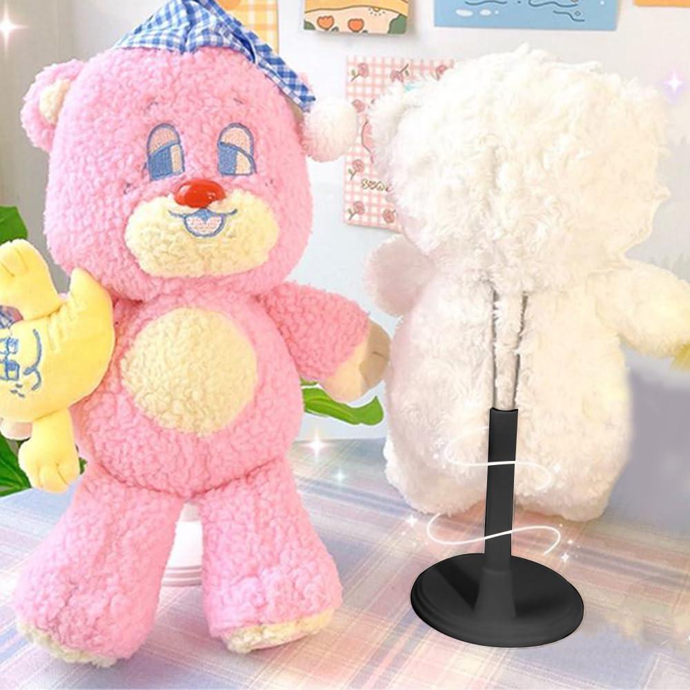 Soporte de exhibición para muñecas HMIEPRS 5 piezas Negro