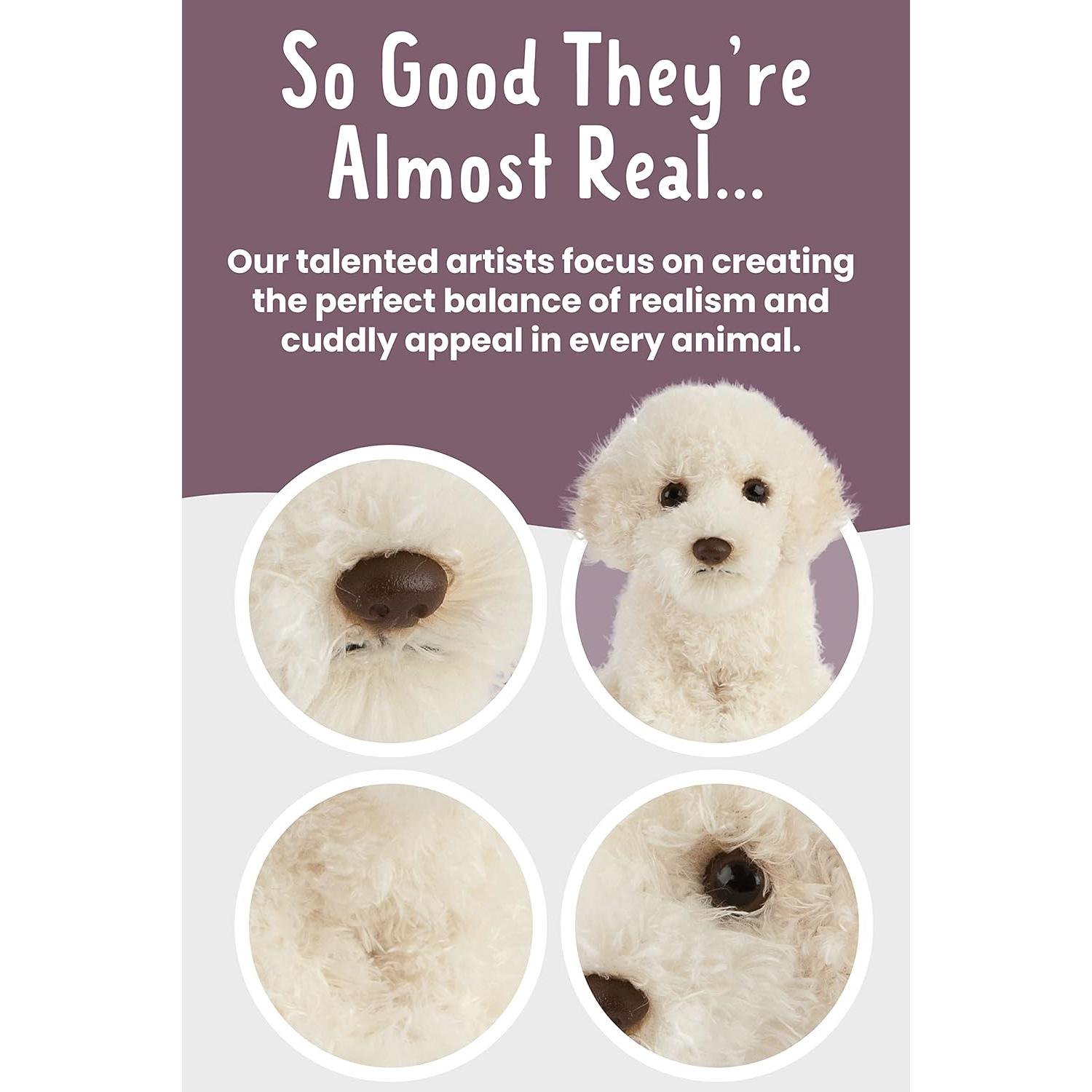 Peluche Labradoodle Living Nature 15 cm | Juguete suave