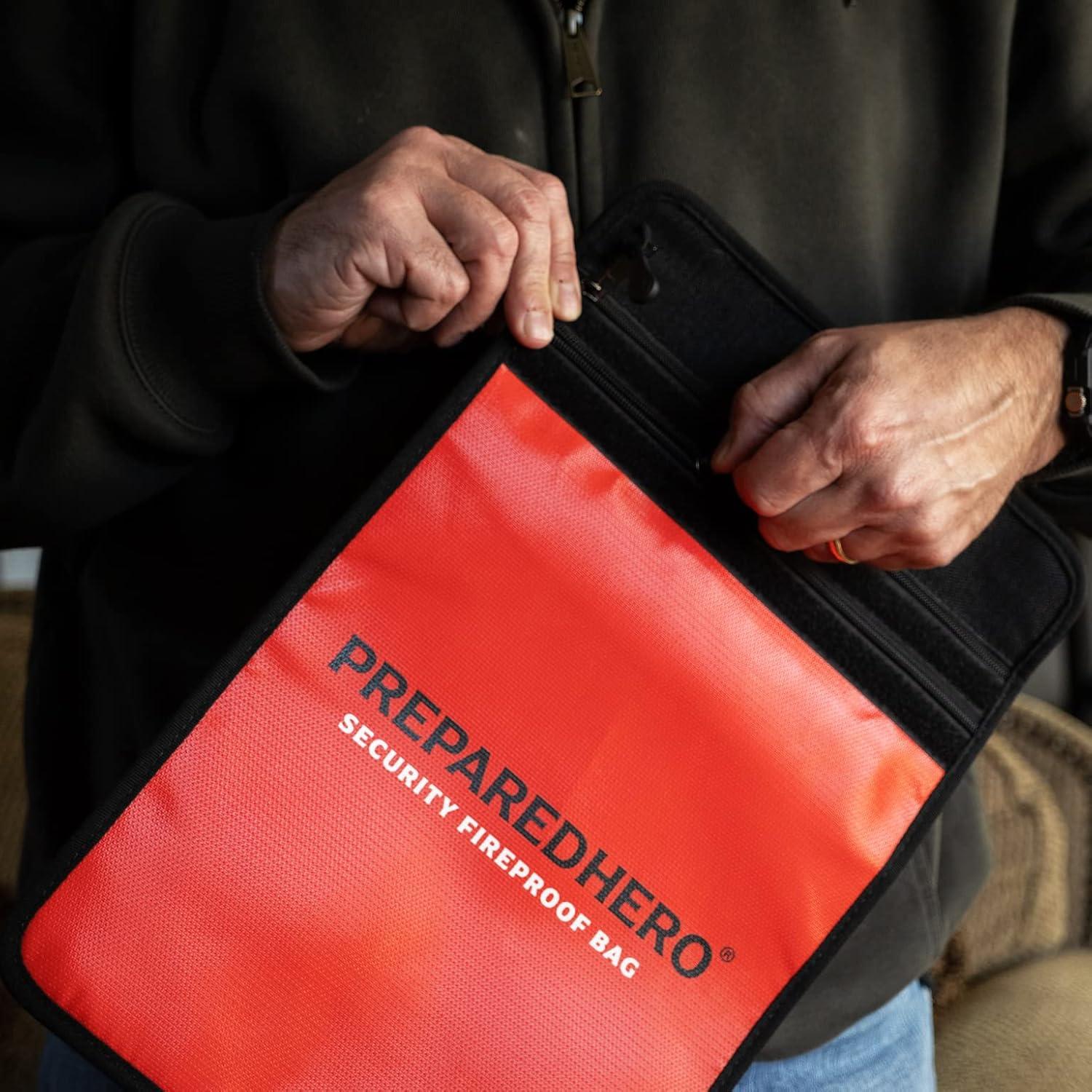 Bolsa a Prueba de Fuego Prepared Hero 27x38 cm Resistente