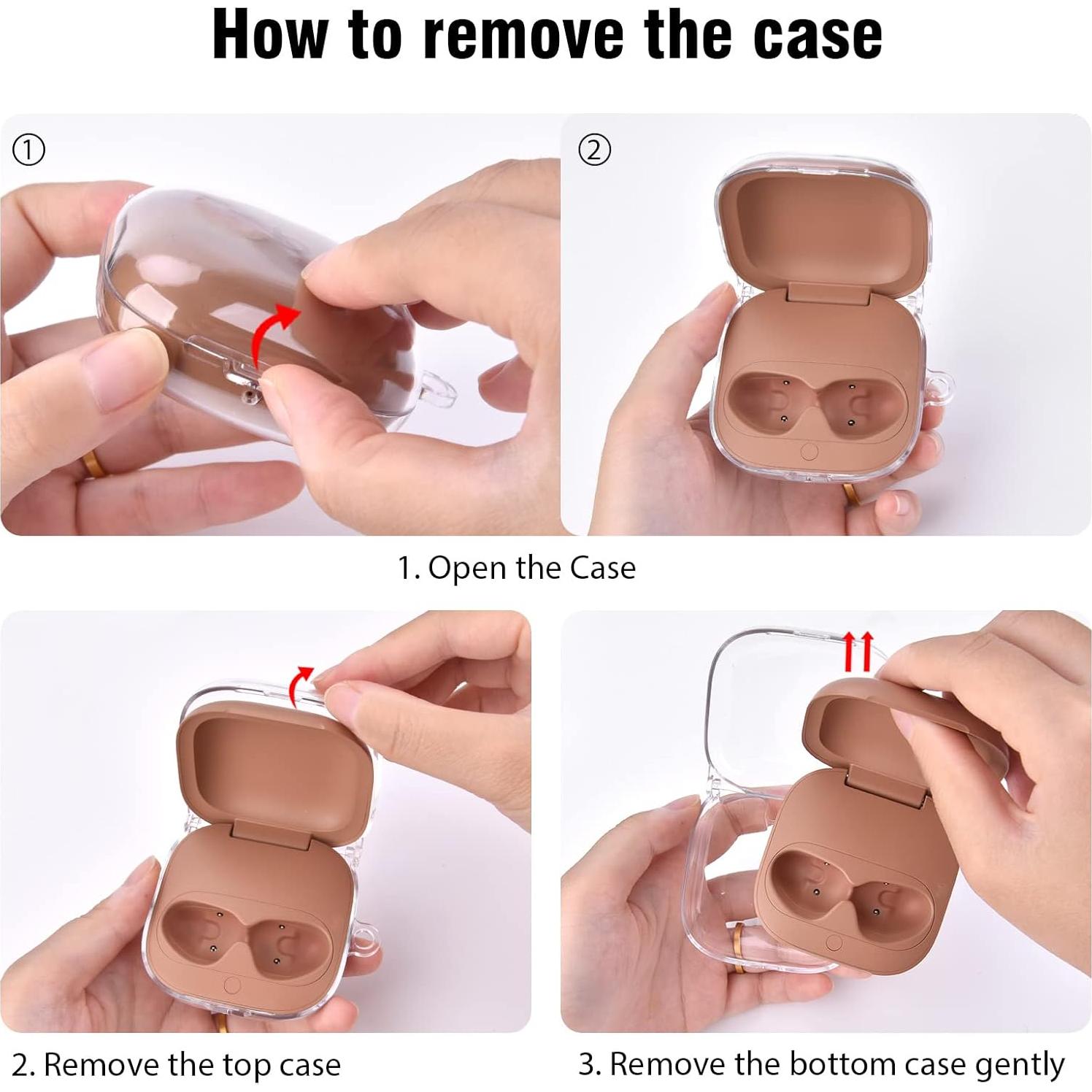 Funda Dura Filoto para Beats Fit Pro 2021 - Transparente