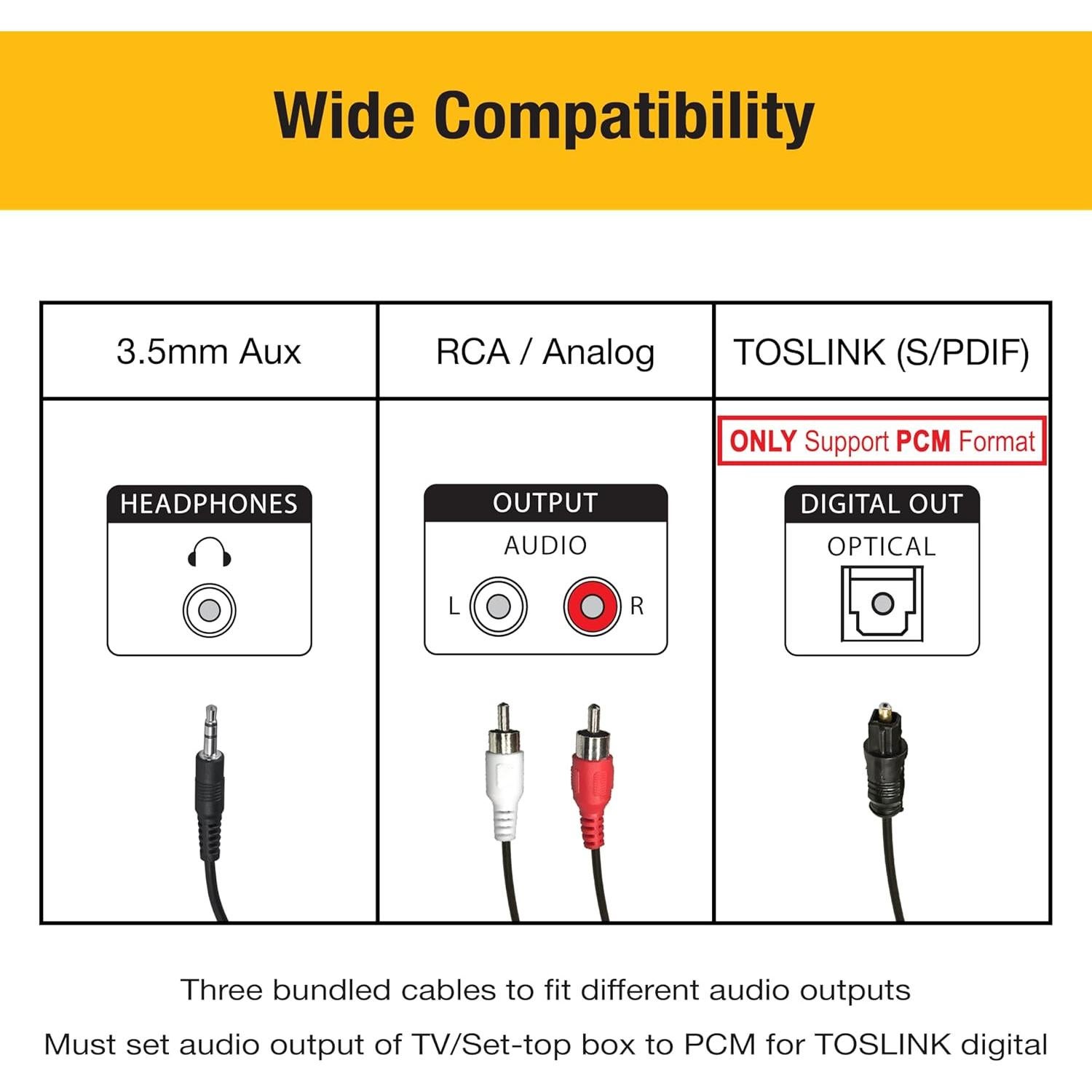 Auriculares Inalámbricos Verdaderos ANC HomeSpot con Transmisor
