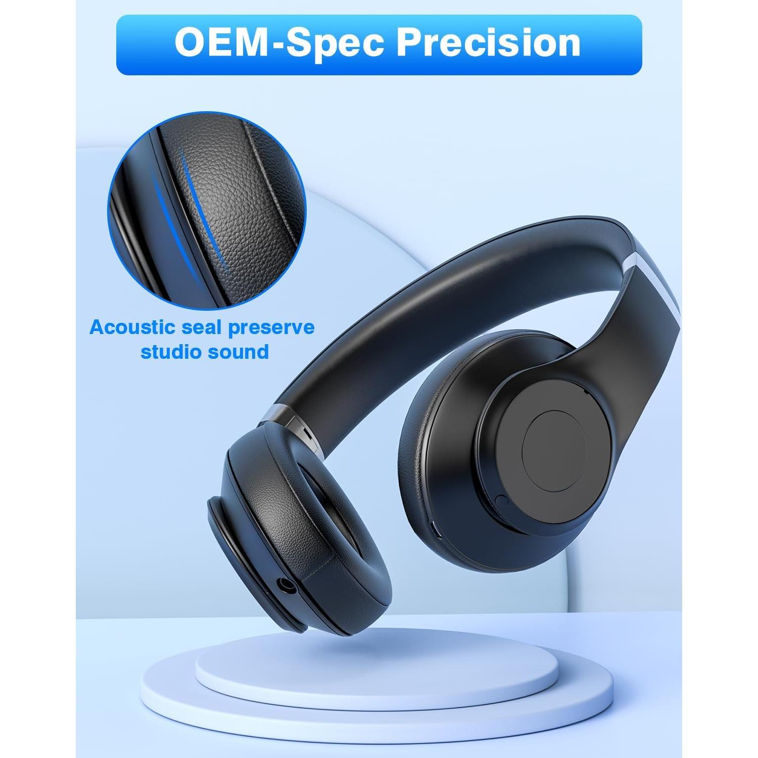 Almohadillas de Reemplazo FEYCH para Beats Studio 2 y 3 - Negro