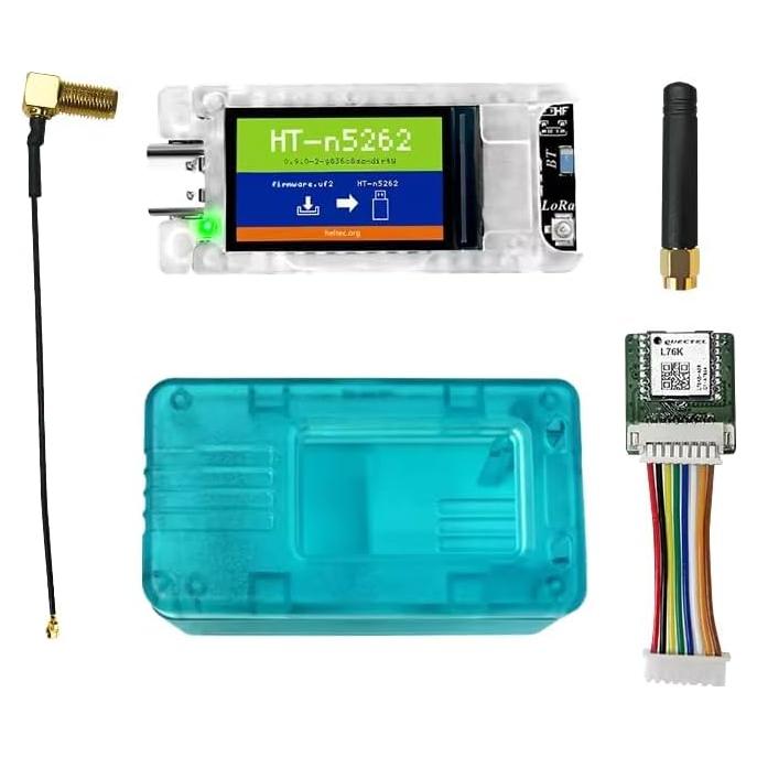 Nodo Mesh T114 V2 Heltec con Pantalla TFT 1.14" GPS LoRa