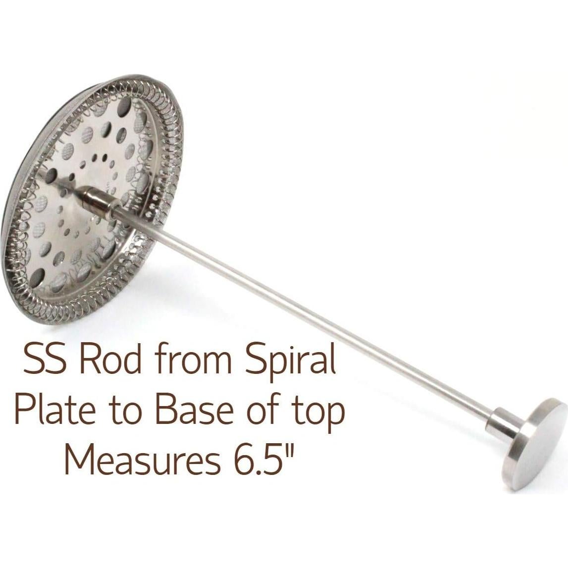 Juego de Reemplazo Prensa Francesa 5 Piezas Cafe Crush Club