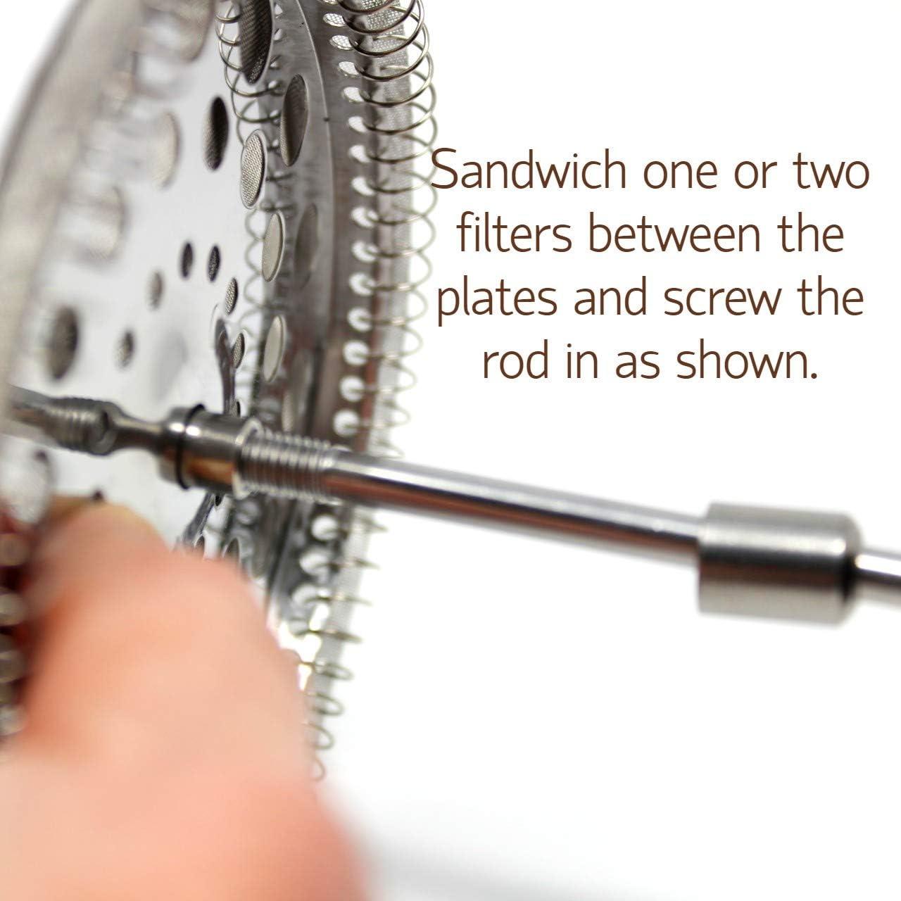 Juego de Reemplazo Prensa Francesa 5 Piezas Cafe Crush Club