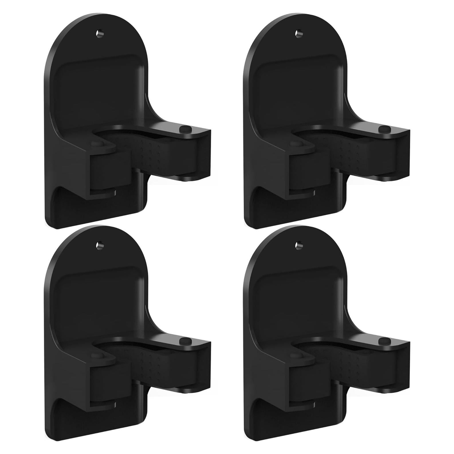 Soporte de Escoba Montaje en Pared MCOMCE Negro 4 Contador