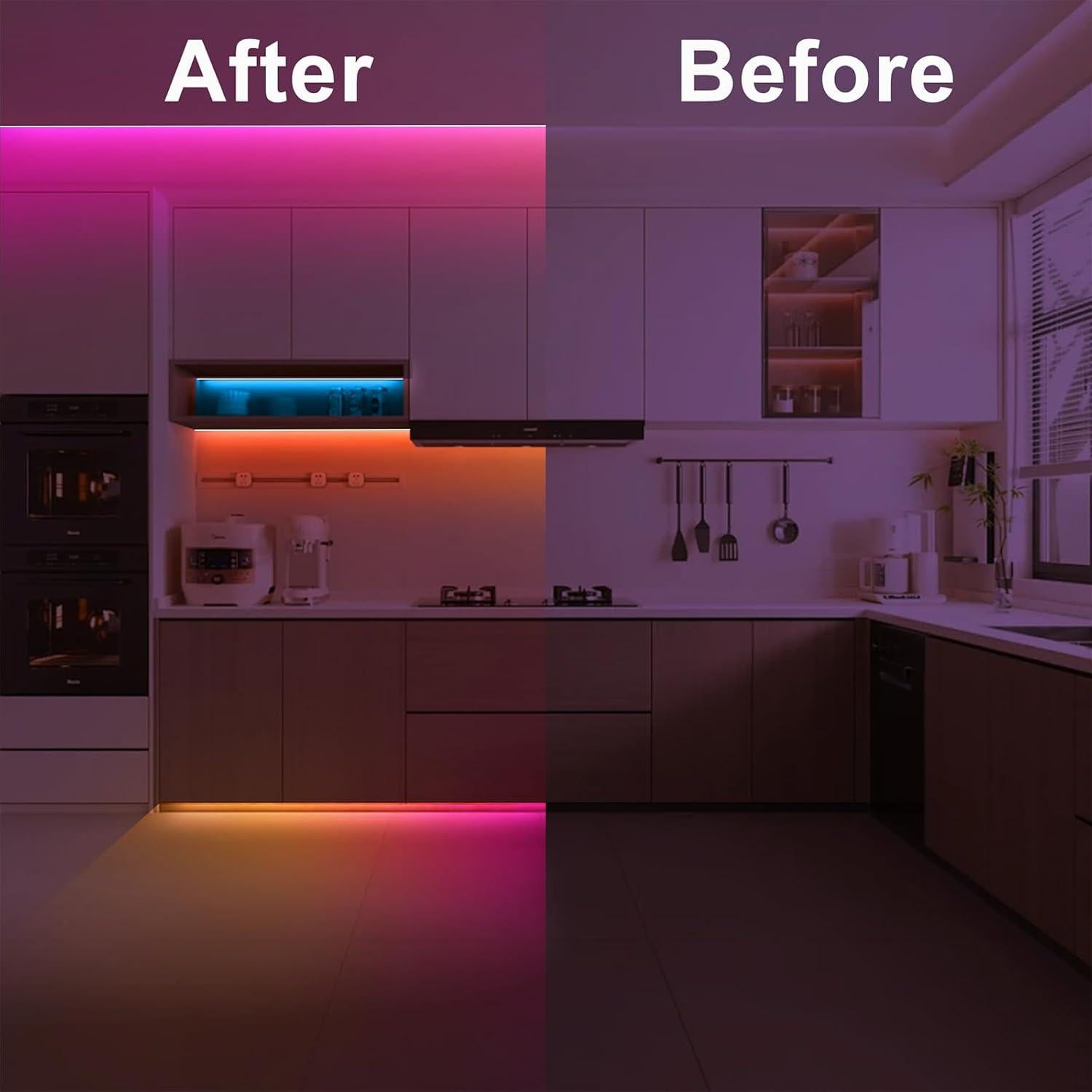 Luz de tira LED COB RGB+IC Tatazone 2.00m Bluetooth App