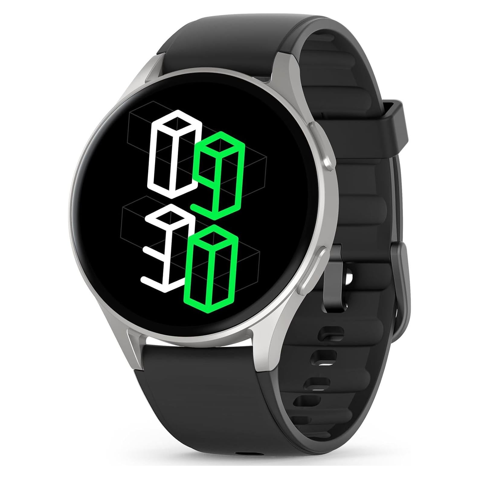 Reloj Inteligente QIPOPC GTX05 Negro 1.32" AMOLED GPS Alexa