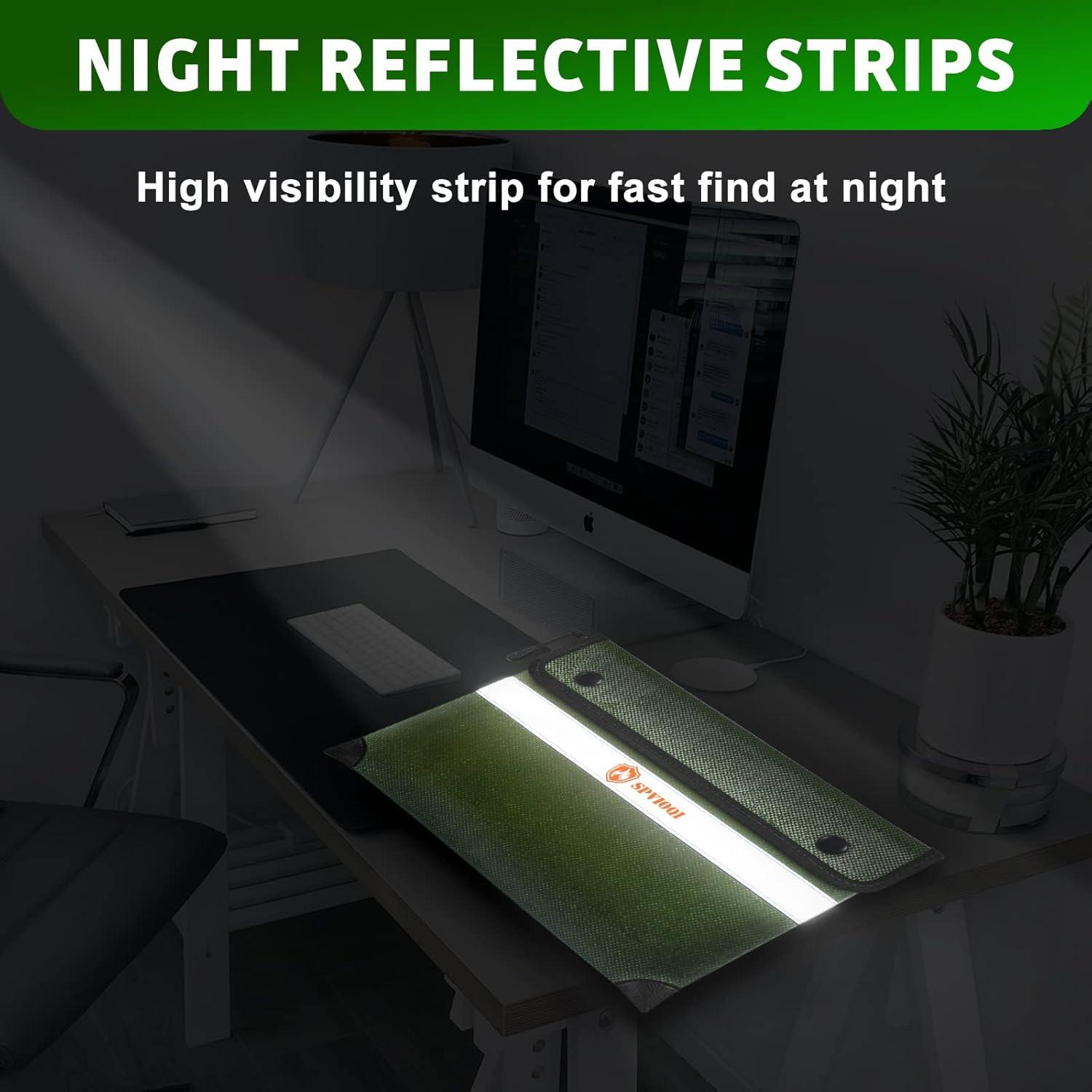 Bolsa a Prueba de Fuego SPVIOQI 14.2x11" Resistente Agua