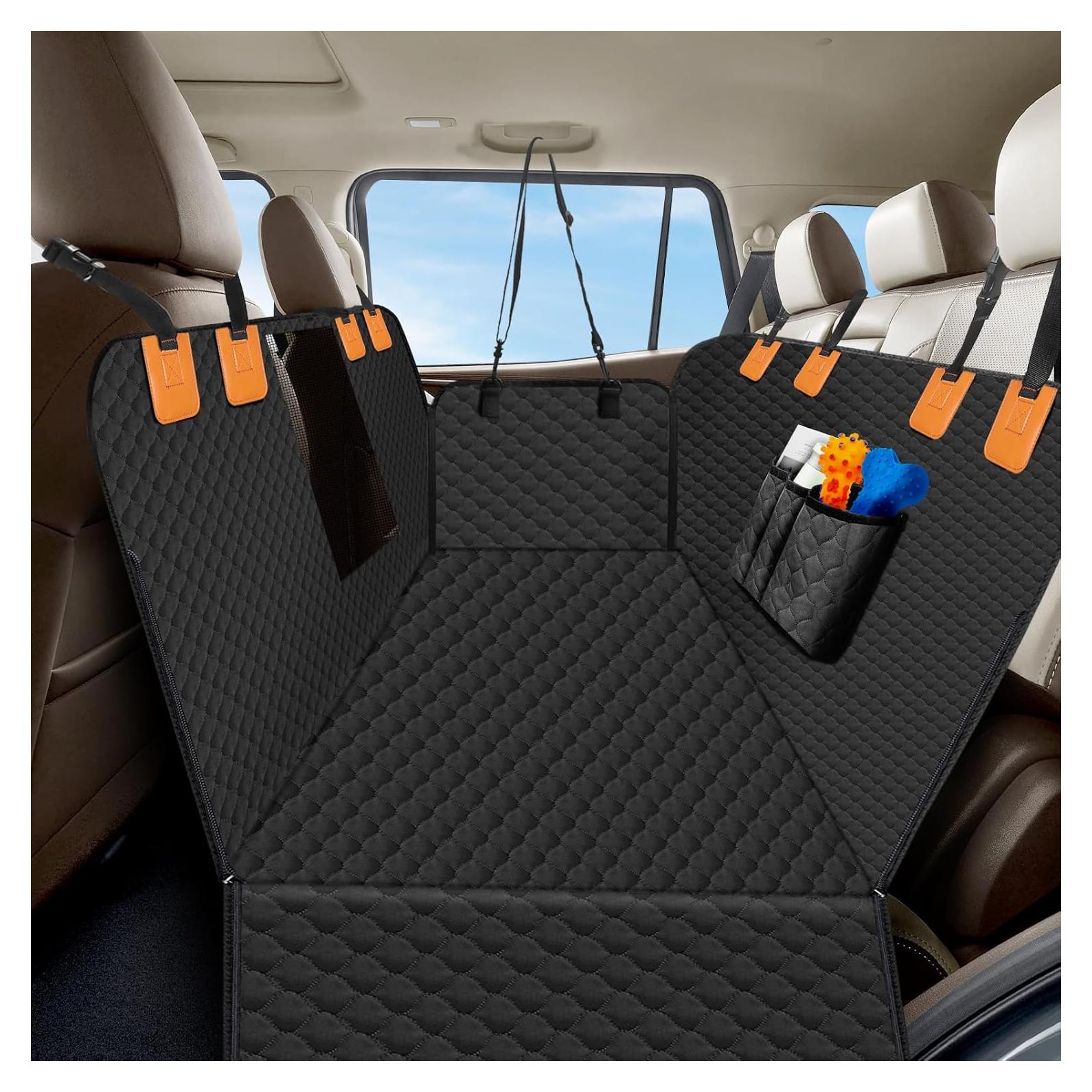 Funda de Asiento para Perros ZRRAJOY Negra Impermeable 4 en 1