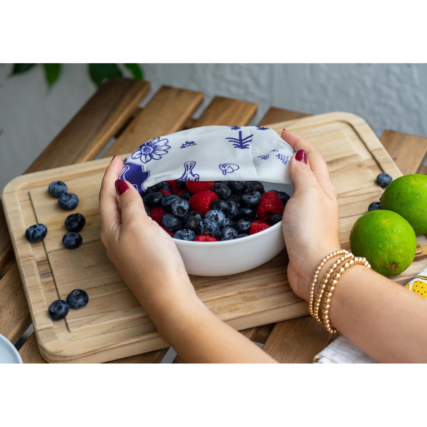 Envolturas de Cera de Abeja EMPRESA PURA Y SOSTENIBLE - 3 Piezas