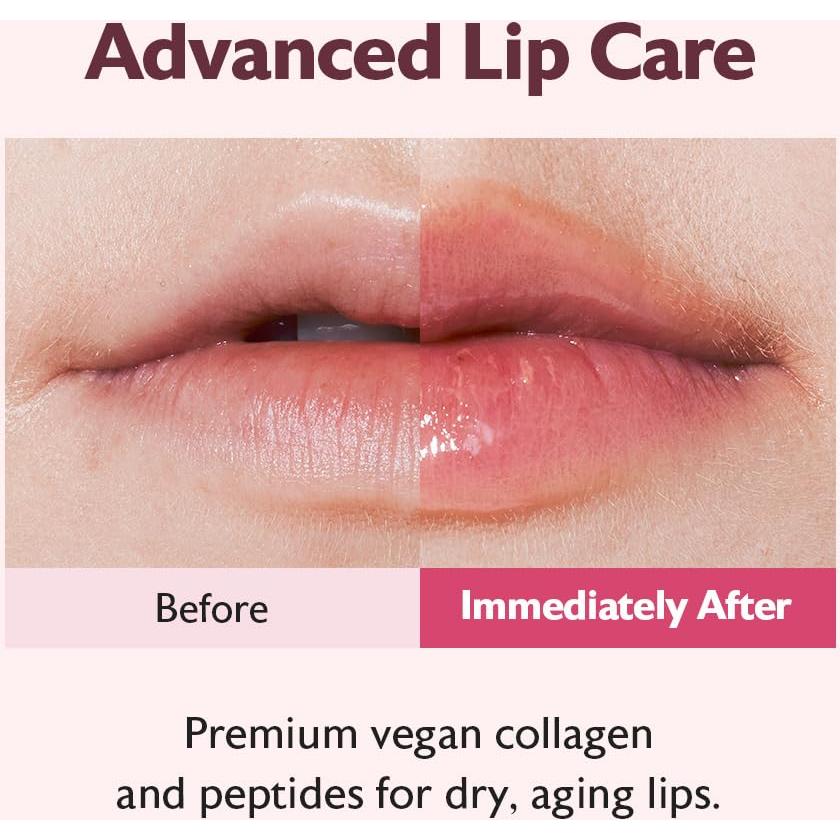 Bálsamo Labial Colágeno Vegan Milktouch 15g - Hidratante Antienvejecimiento