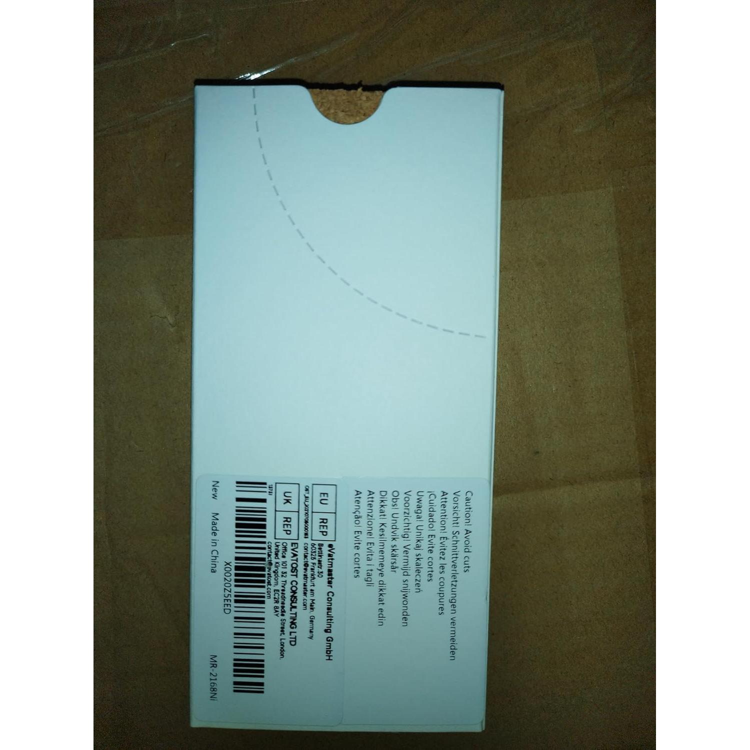 Lima de Uñas MR.GREEN Acero Inoxidable Doble Cara con Funda