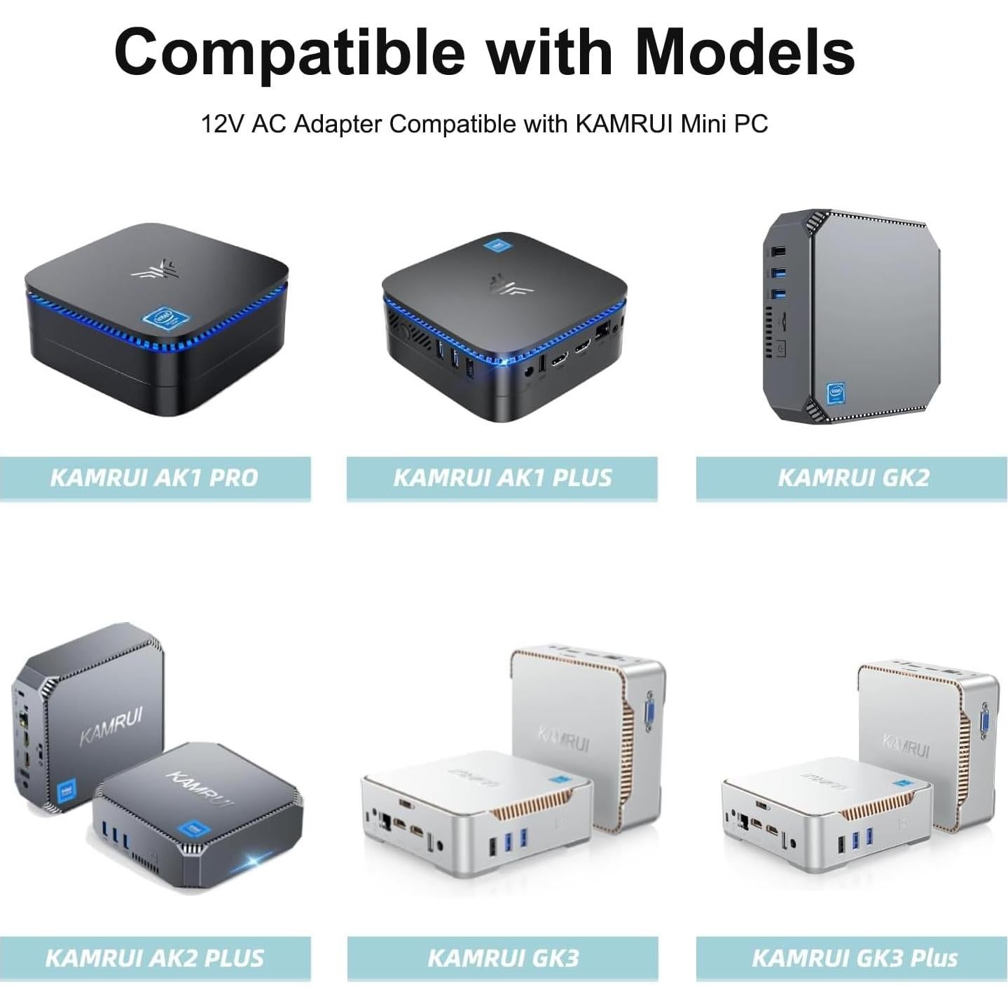 Cargador AC 12V TAIFU para Mini PC KAMRUI Beelink 2A