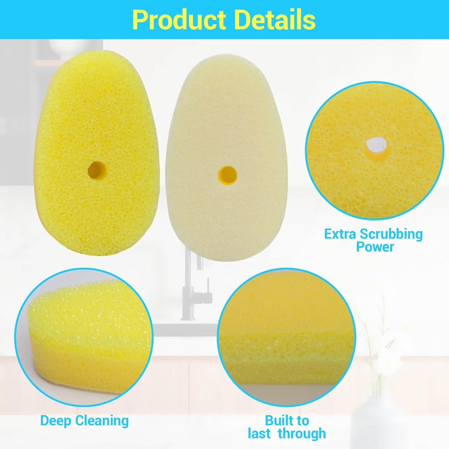 12 Recargas de Esponja para Varita Scrub Daddy UWSTE
