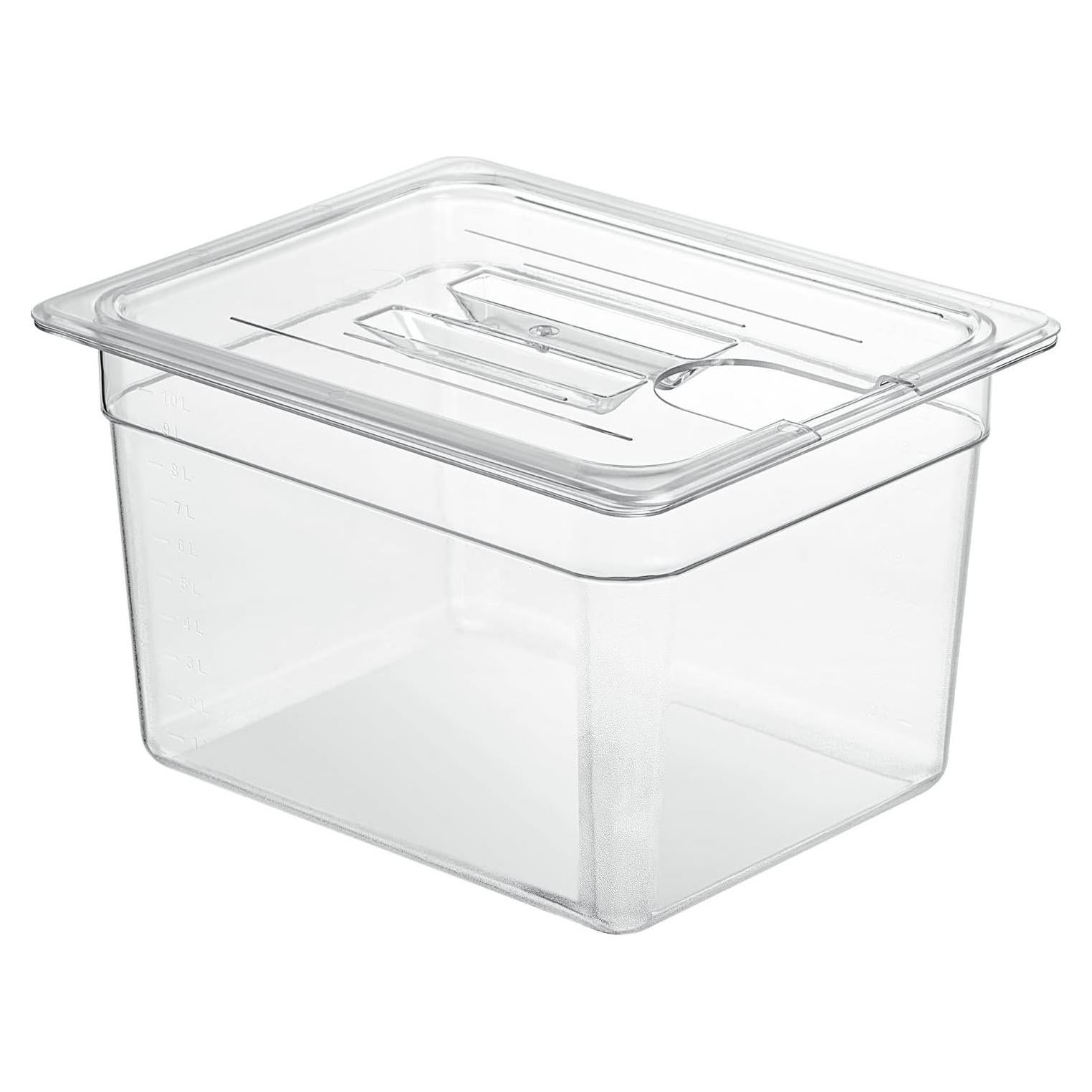 Contenedor Sous Vide SEAYIN 11 Litros Policarbonato Transparente