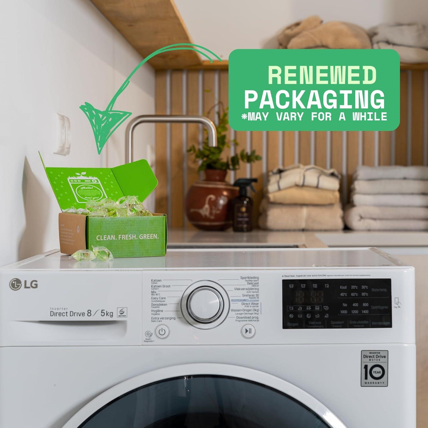 Bolsitas de detergente ecológico Greenseedz 32 unidades aroma fresco