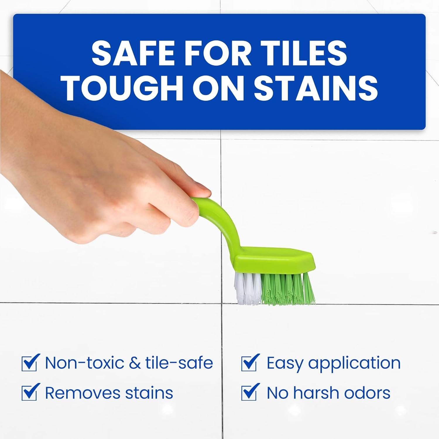 Cepillo de Limpieza de Juntas Ergonómico - Alta Precisión